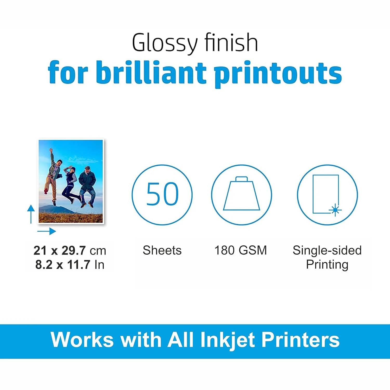 A4 Size High Glossy Photo Paper Sheets (A4 Size 20 Sheets) - Image 7