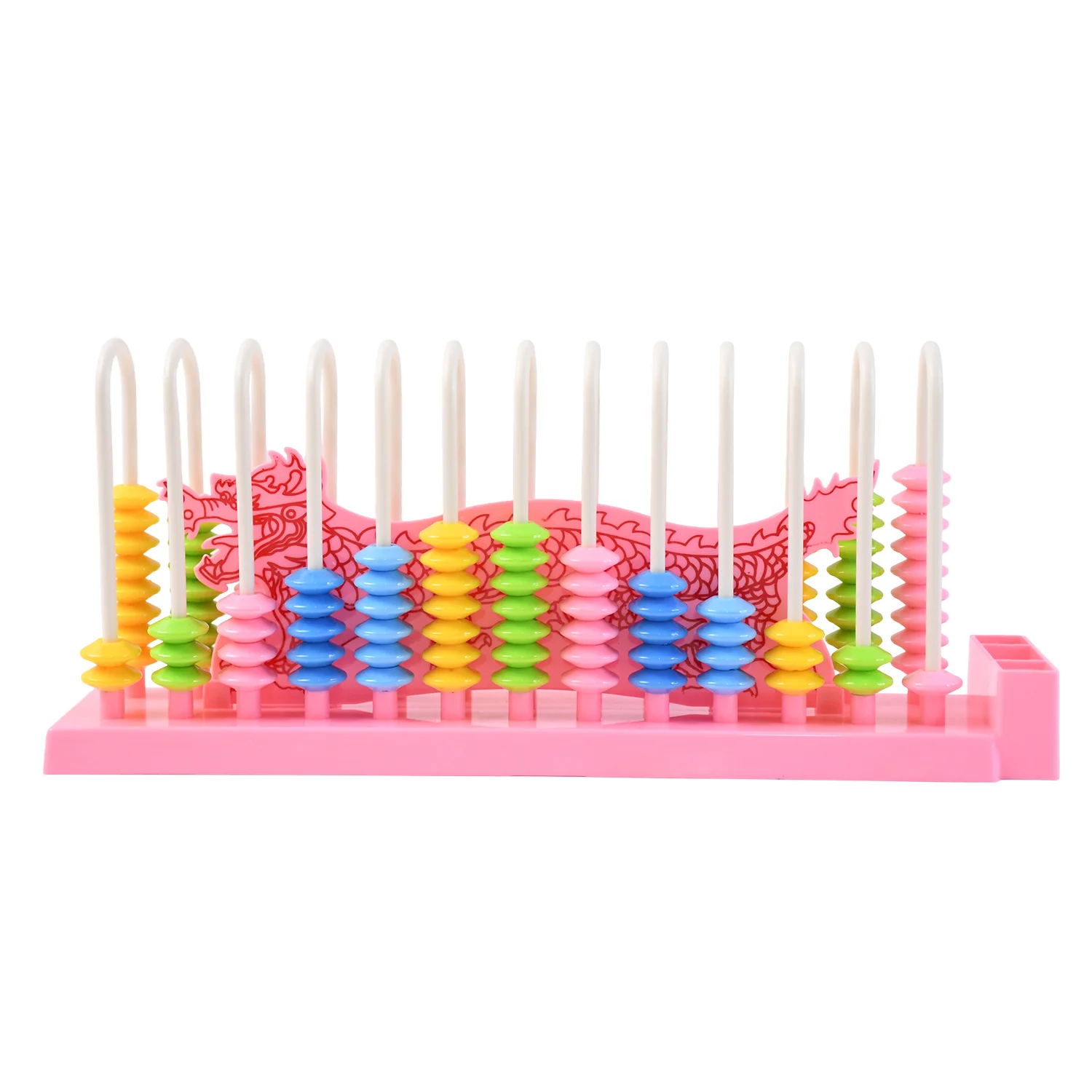 Abacus 13 Rods Counting Abacuses Toy Bead Educational Tools (1 Set / Mix Color) - Image 5