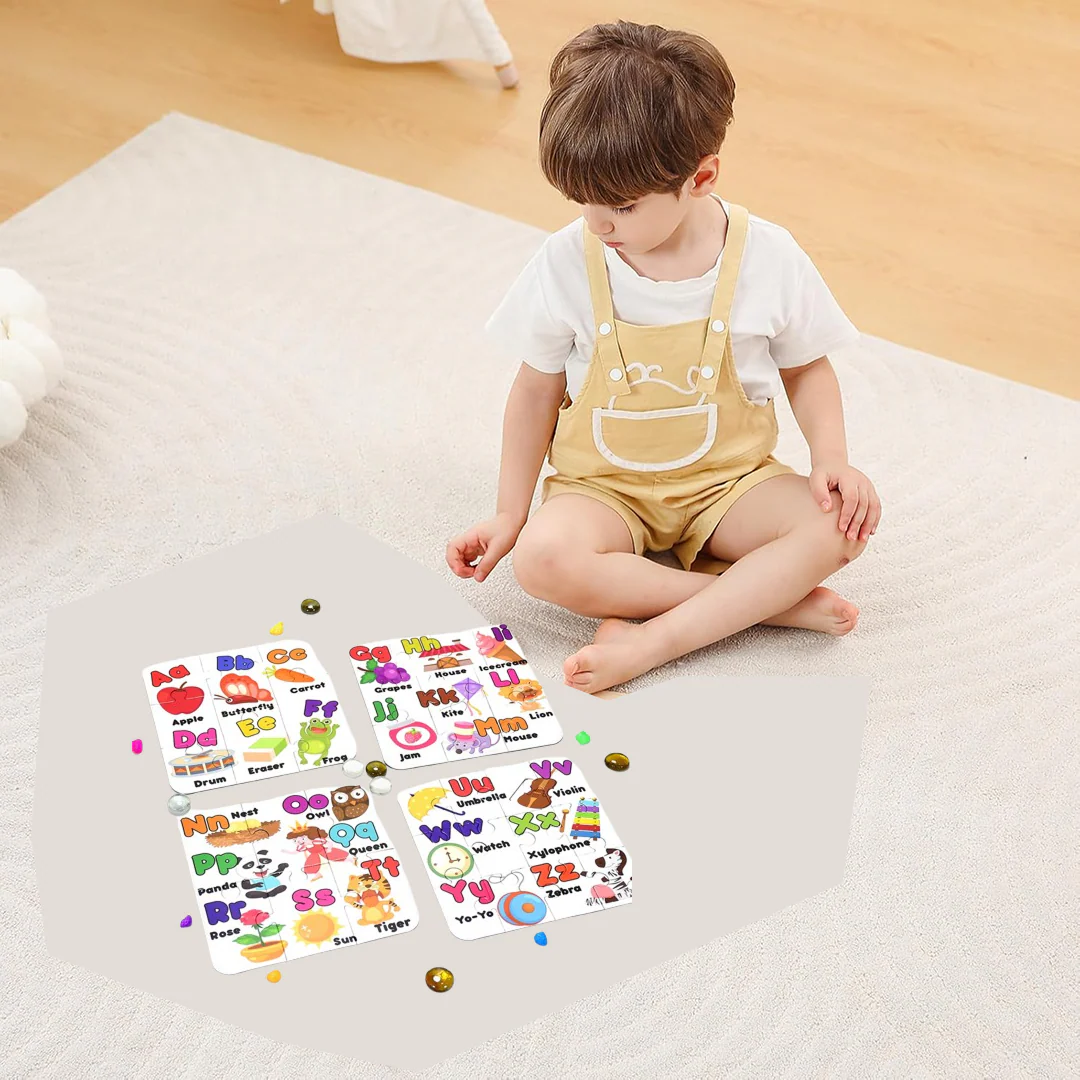 ABC Jigsaw Puzzle Toy for Children (4-Pcs Pack) - Image 11