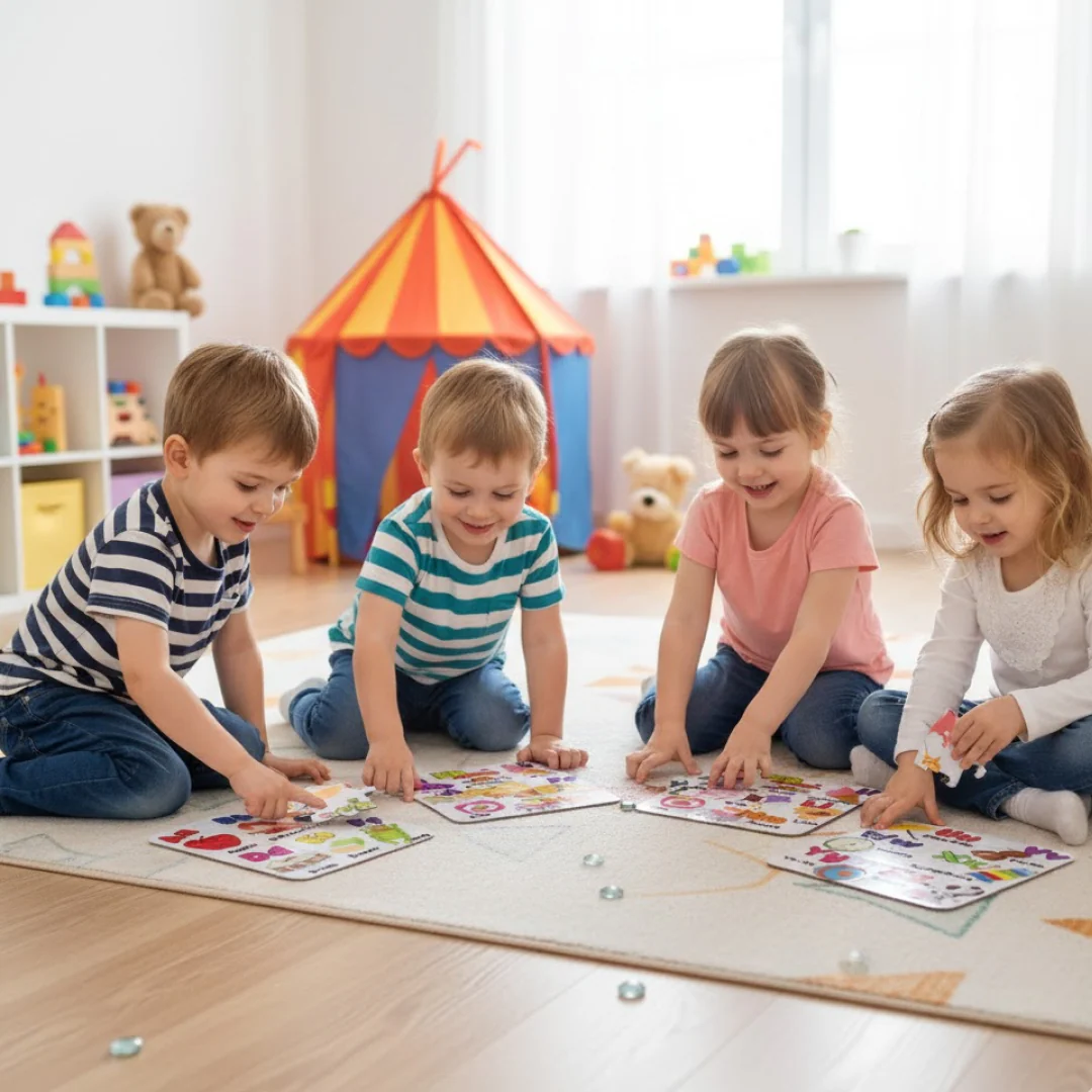 ABC Jigsaw Puzzle Toy for Children (4-Pcs Pack) - Image 4