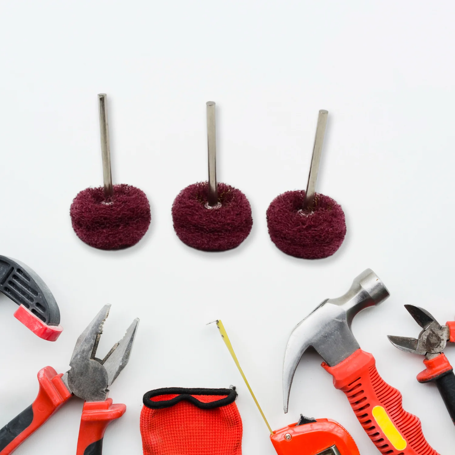 Abrasive Buffing Polishing Wheel Set (3 Pcs) - Image 3