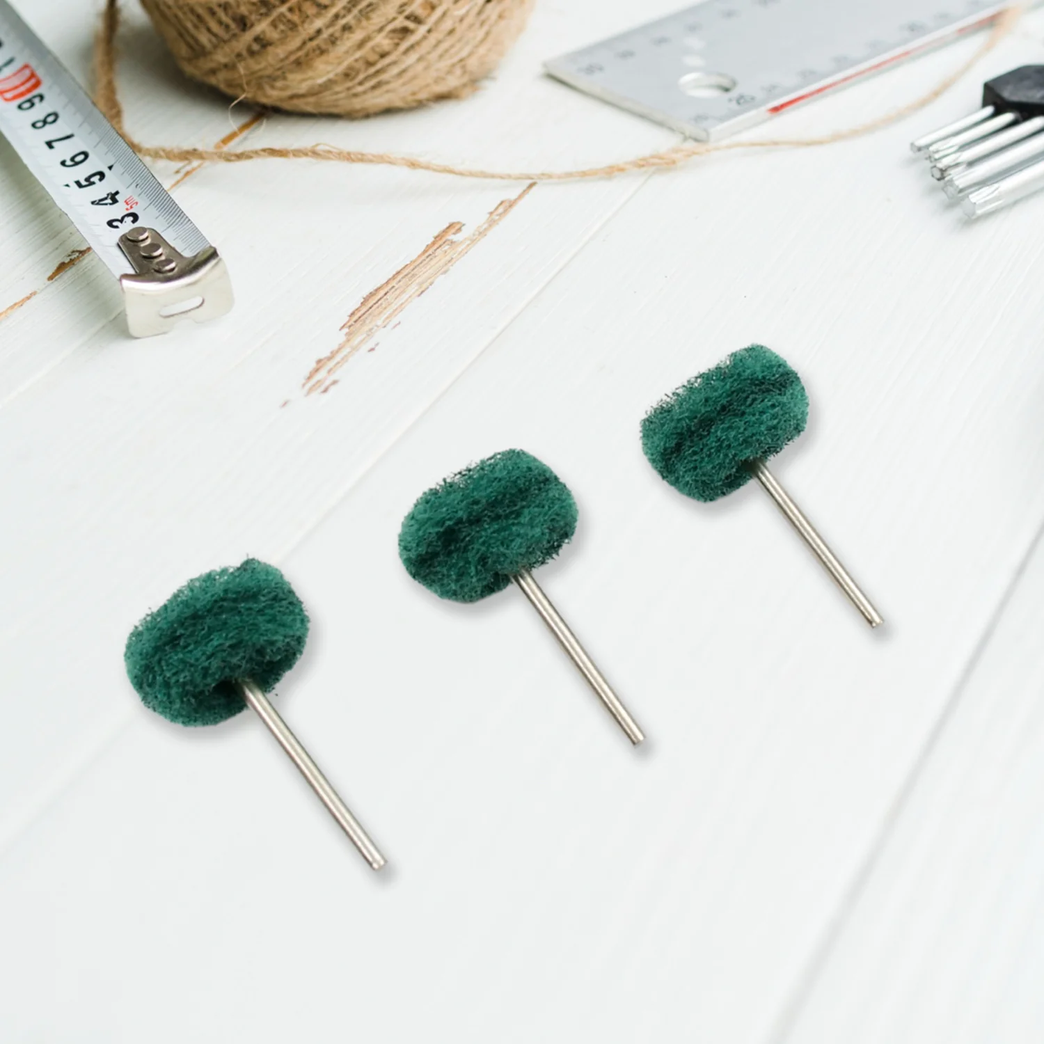 Abrasive Buffing Polishing Wheel Set (3 Pcs) - Image 6