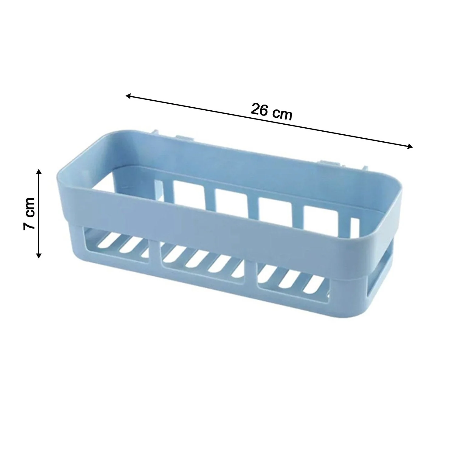 ABS Plastic Shower Corner Caddy Shelf with Wall-Mounted Suction Cup - Image 6