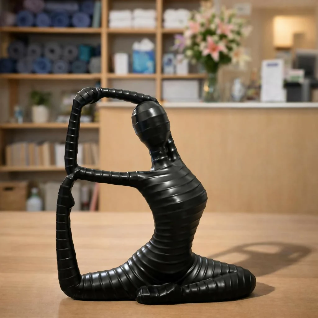 Abstract Human Shape Sculpture Showpiece for Home Decor - Image 2