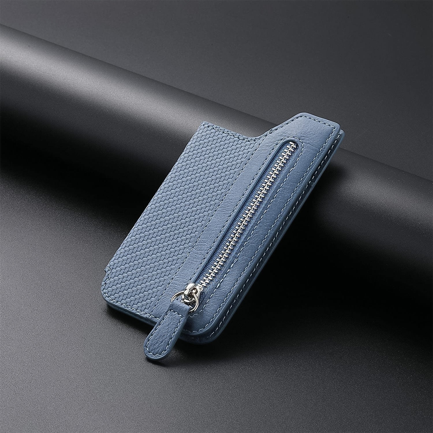 Adhesive Card Phone Holder with Zipper – Versatile Wallet Case (1 Pc / Mix Color) - Image 7