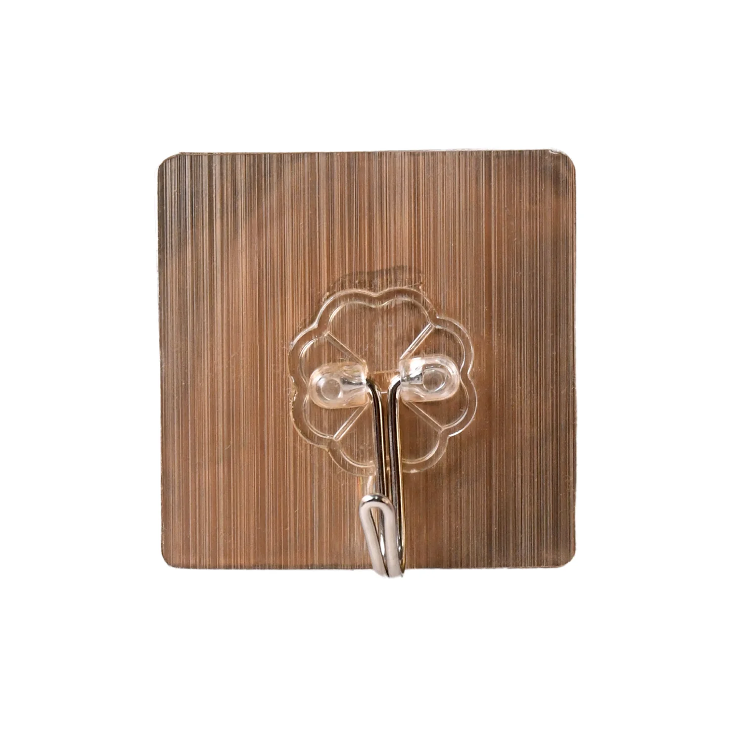 Adhesive Heavy-Duty Hooks for Kitchen and Bathroom (1 Pc / 6×6 Cm) - Image 6