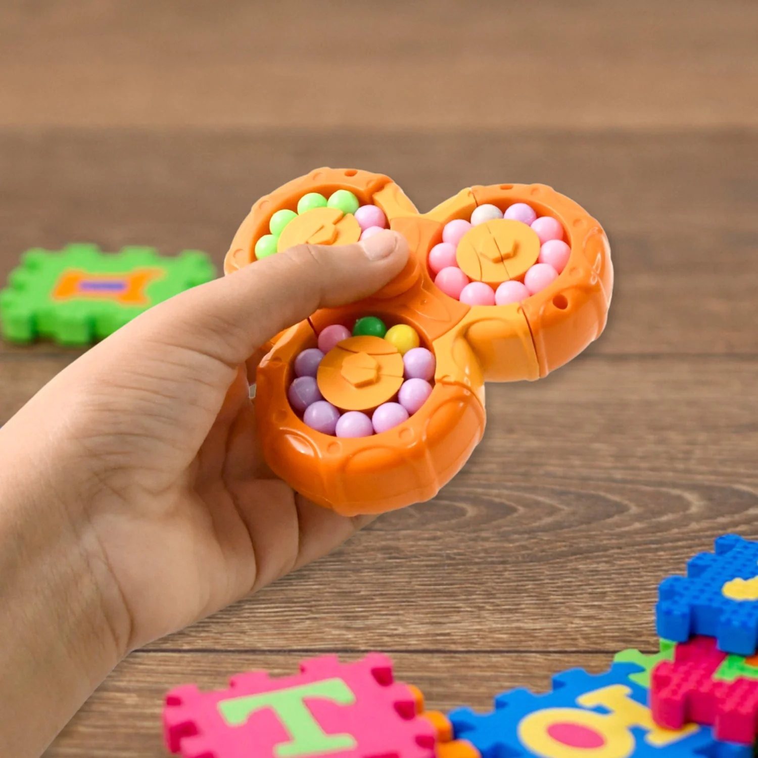 Aditi 3-in-1 Interactive Spinny Twist Puzzle Ball Toy - Image 6
