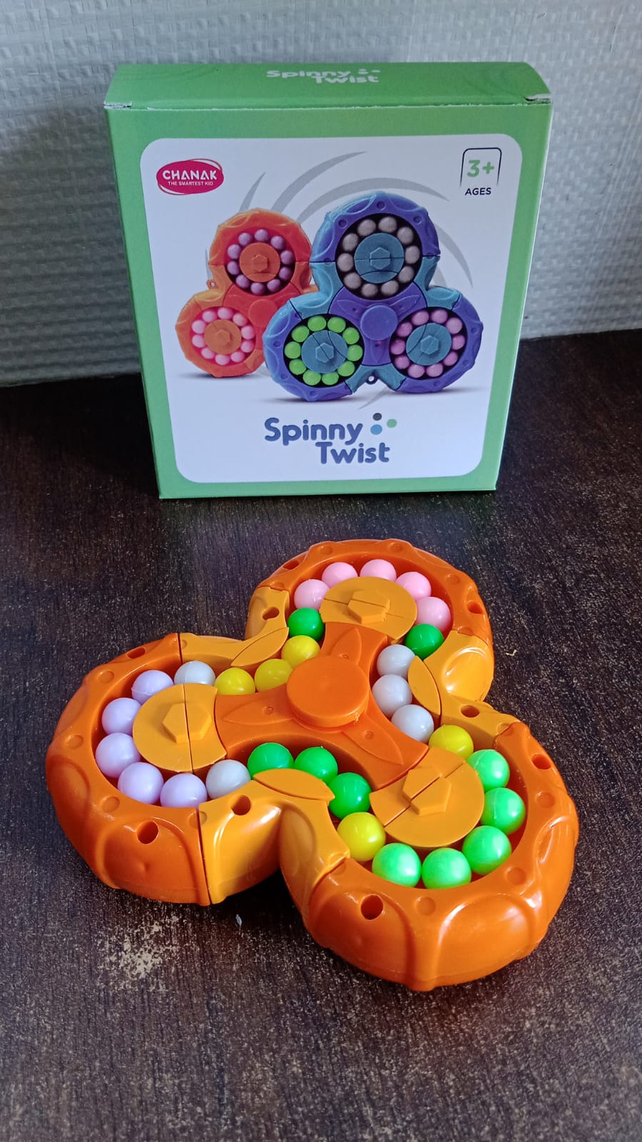 Aditi 3-in-1 Interactive Spinny Twist Puzzle Ball Toy - Image 7