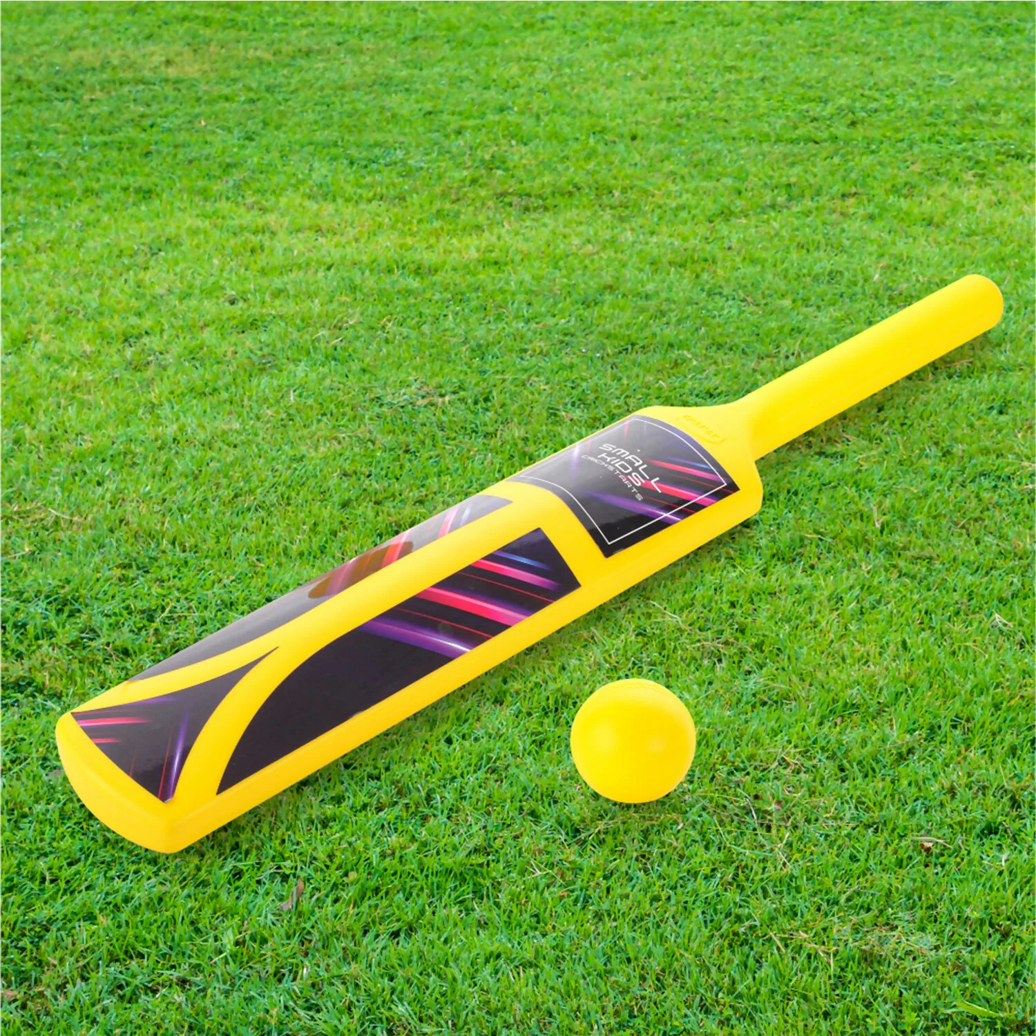 Aditi Big Cricket Kit for Boys & Girls, Cricket Set with 1 Cricket Bat, 1 Plastic Ball, Bails - Image 3
