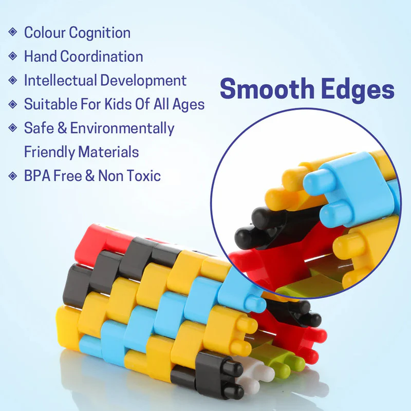 Aditi Bullet Puzzle Building Blocks | Creative Construction Toy Set for Kids - Image 3
