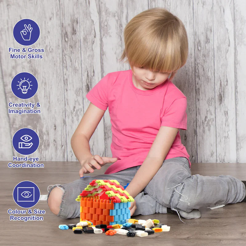 Aditi Bullet Puzzle Building Blocks | Creative Construction Toy Set for Kids - Image 6