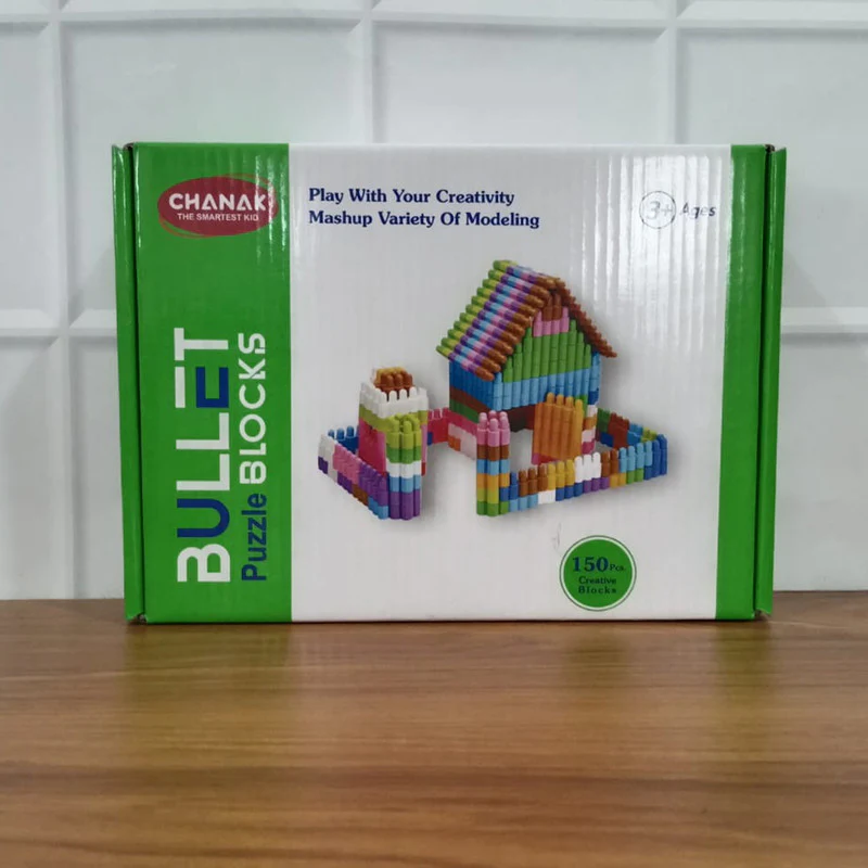 Aditi Bullet Puzzle Building Blocks | Creative Construction Toy Set for Kids - Image 7