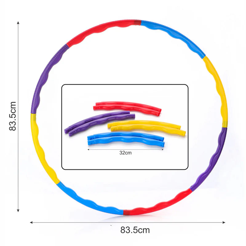 Aditi Detachable Kids Hula Hoop | Lightweight Fitness & Outdoor Play Ring - Image 6
