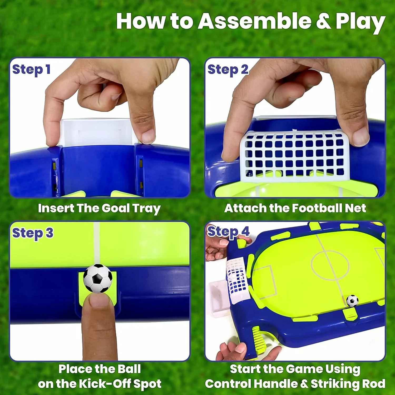 Aditi Interactive Tabletop Football Flickers Game Set - Image 4