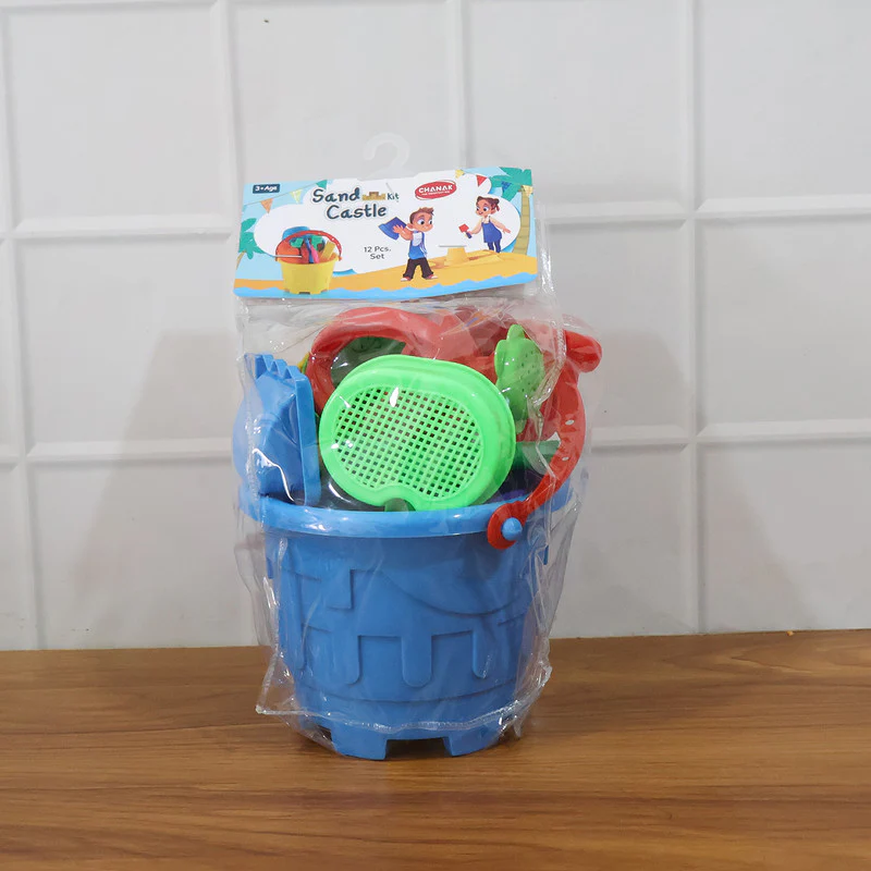 Aditi Kids Beach Sand Toy Set Bucket, Shovels and Moulds | Safe ABS Plastic Play Set - Image 7