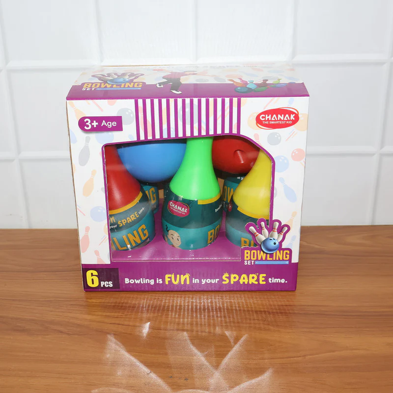 Aditi Kids Indoor Bowling Set with Colorful Pins & Soft Balls - Image 6
