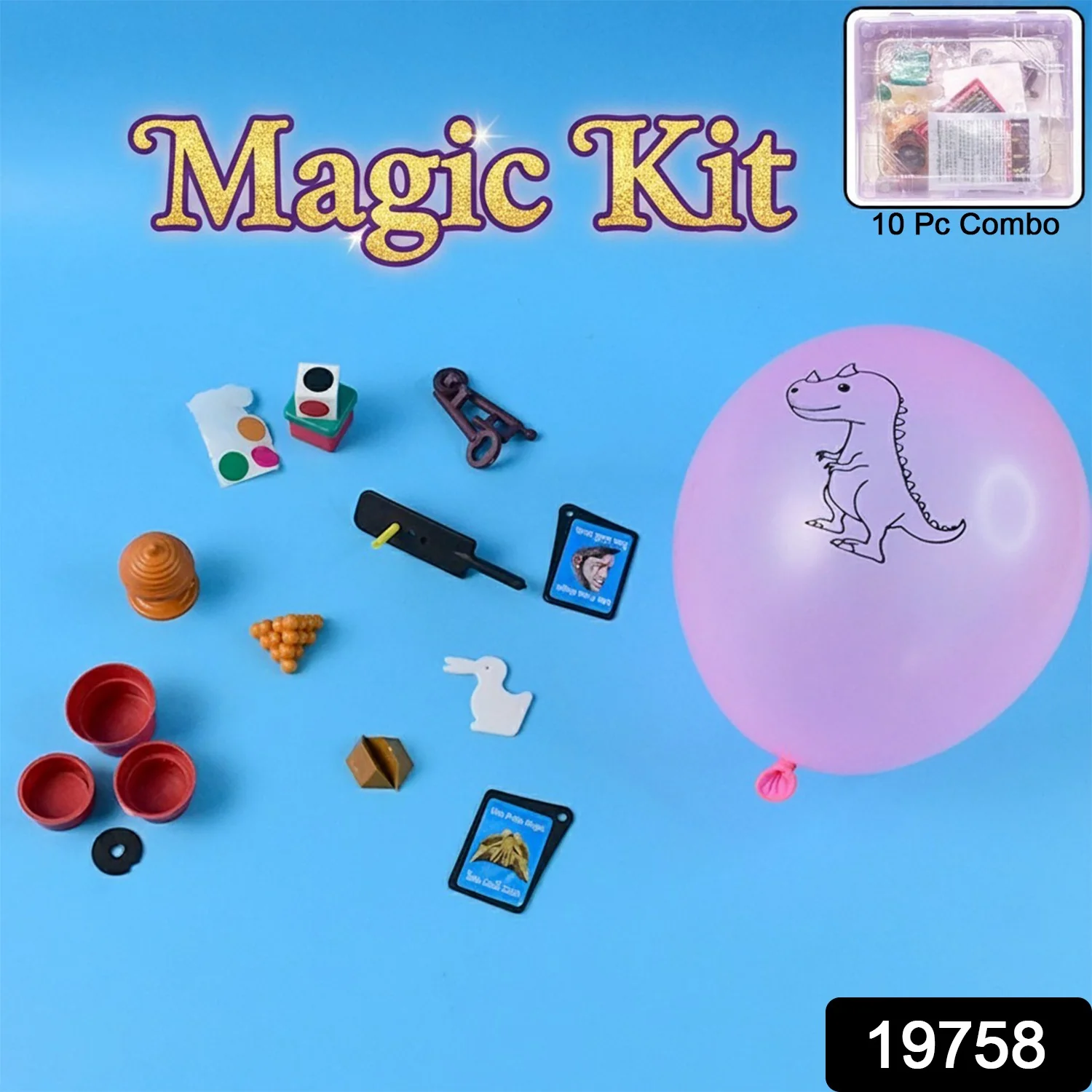 Aditi Kids Magic Kit Toy Set (10 Pc Combo) - Image 2