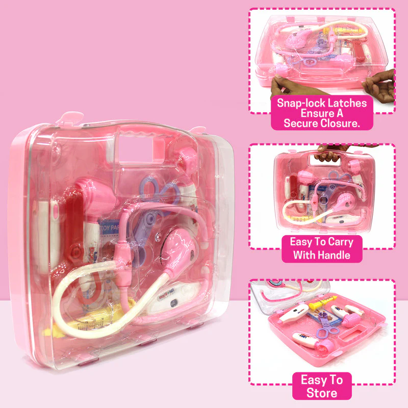 Aditi LED Doctor Play Kit for Kids with Light-Up Tools & Stethoscope - Image 3