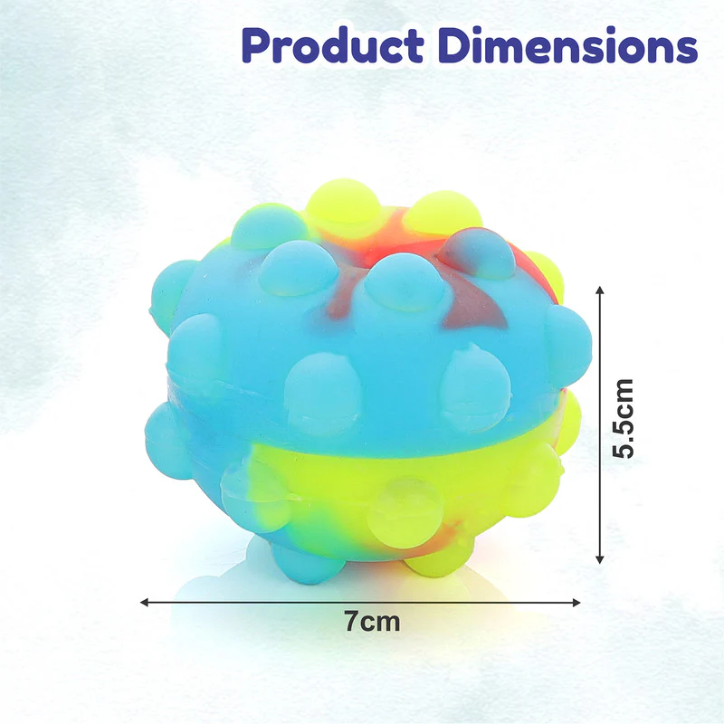 Aditi LED Pop-It Stress Ball – Light-Up Squeeze Toy - Image 6