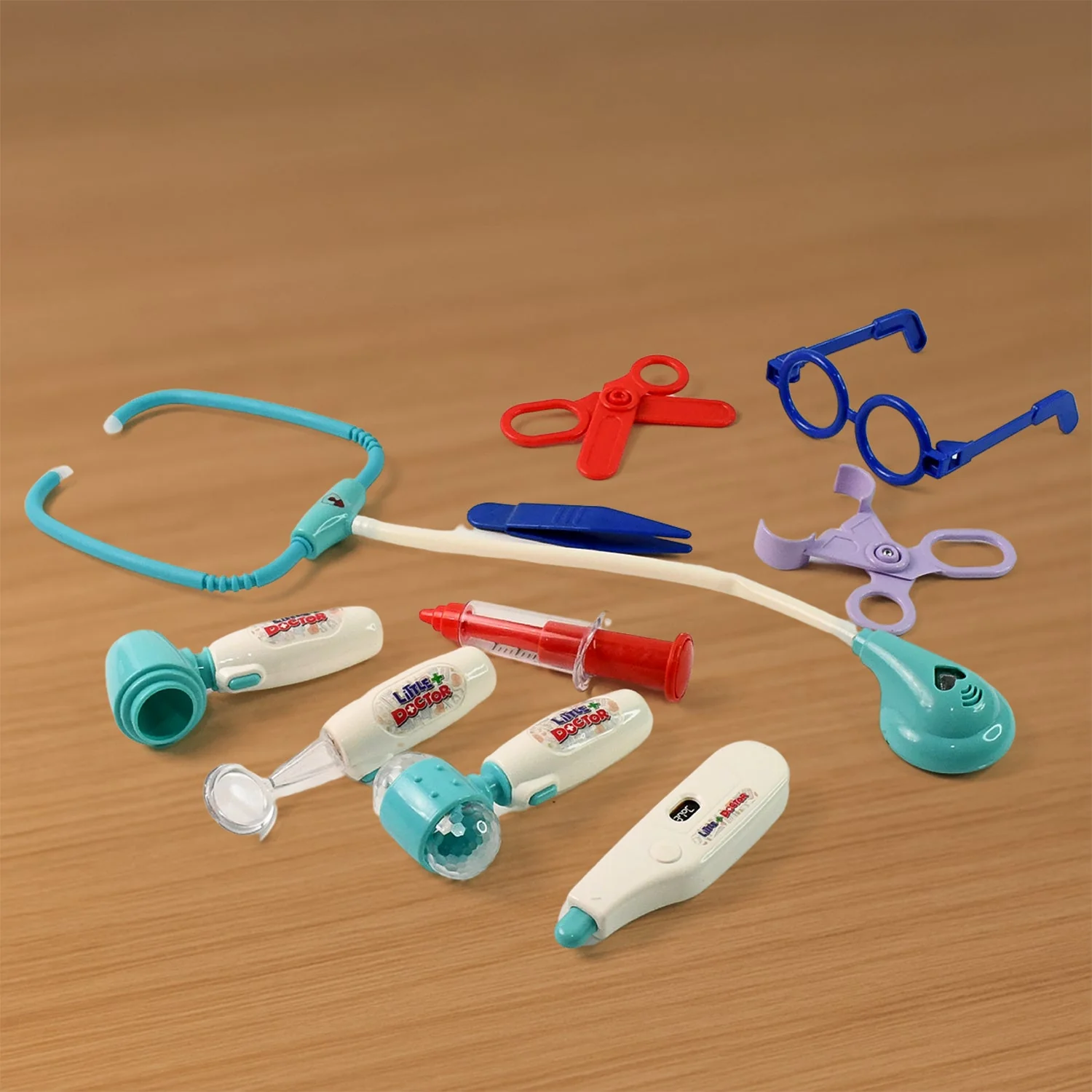 Aditi Premium Doctor Kit Medical Role Play Toy Set for Kids (10 Pc) - Image 4