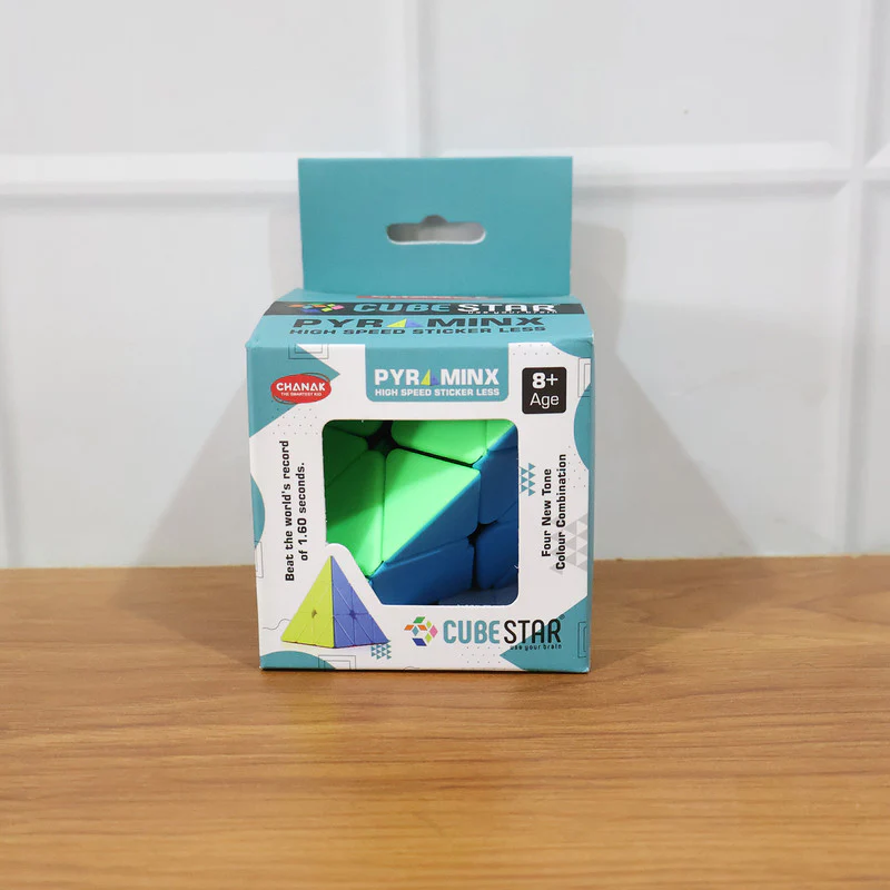 Aditi Pyraminx Speed Cube | Stickerless Triangle Puzzle for Kids & Beginners - Image 7