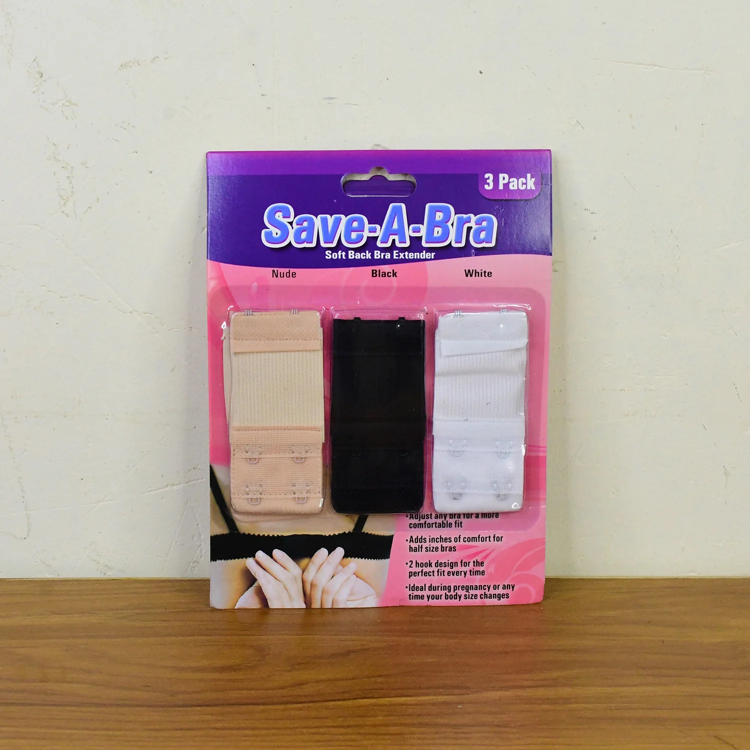 Adjustable 3-Piece Bra Extender Set with 2-Hook - Image 8