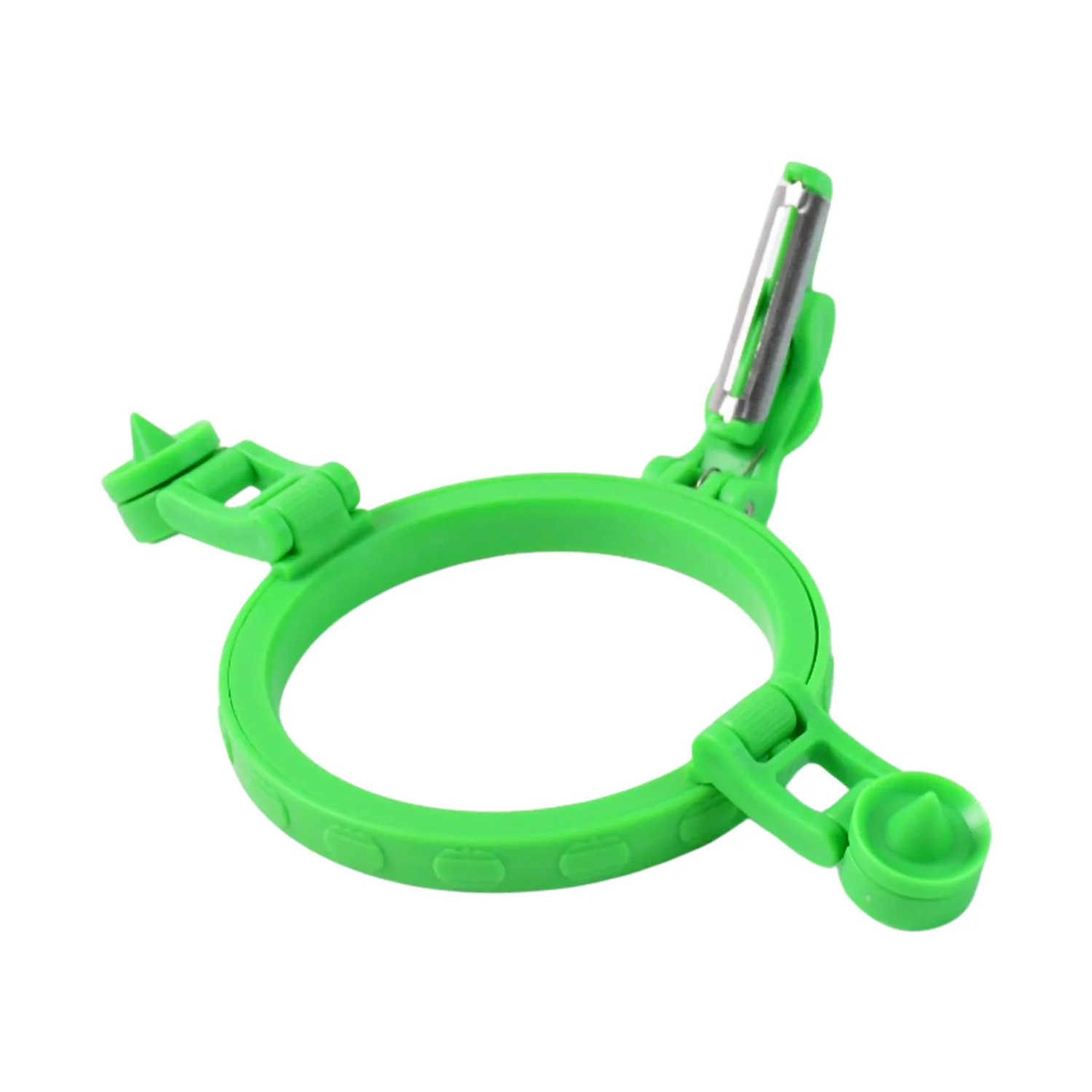 Adjustable Apple Peeler Cutter with Holder Ring - Image 5