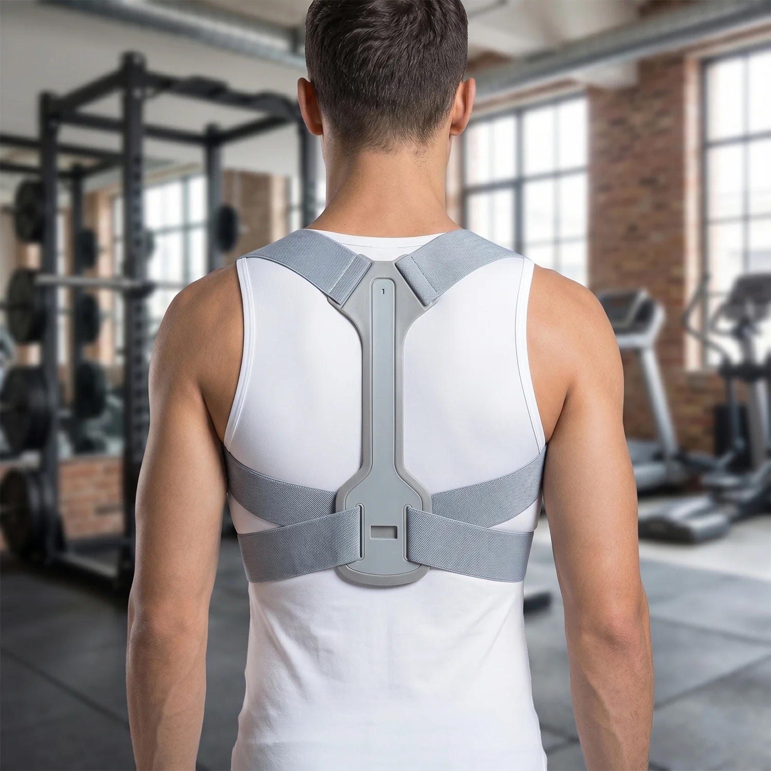 Adjustable Back Posture Corrector Support Belt (1 Pc, Large) - Image 7