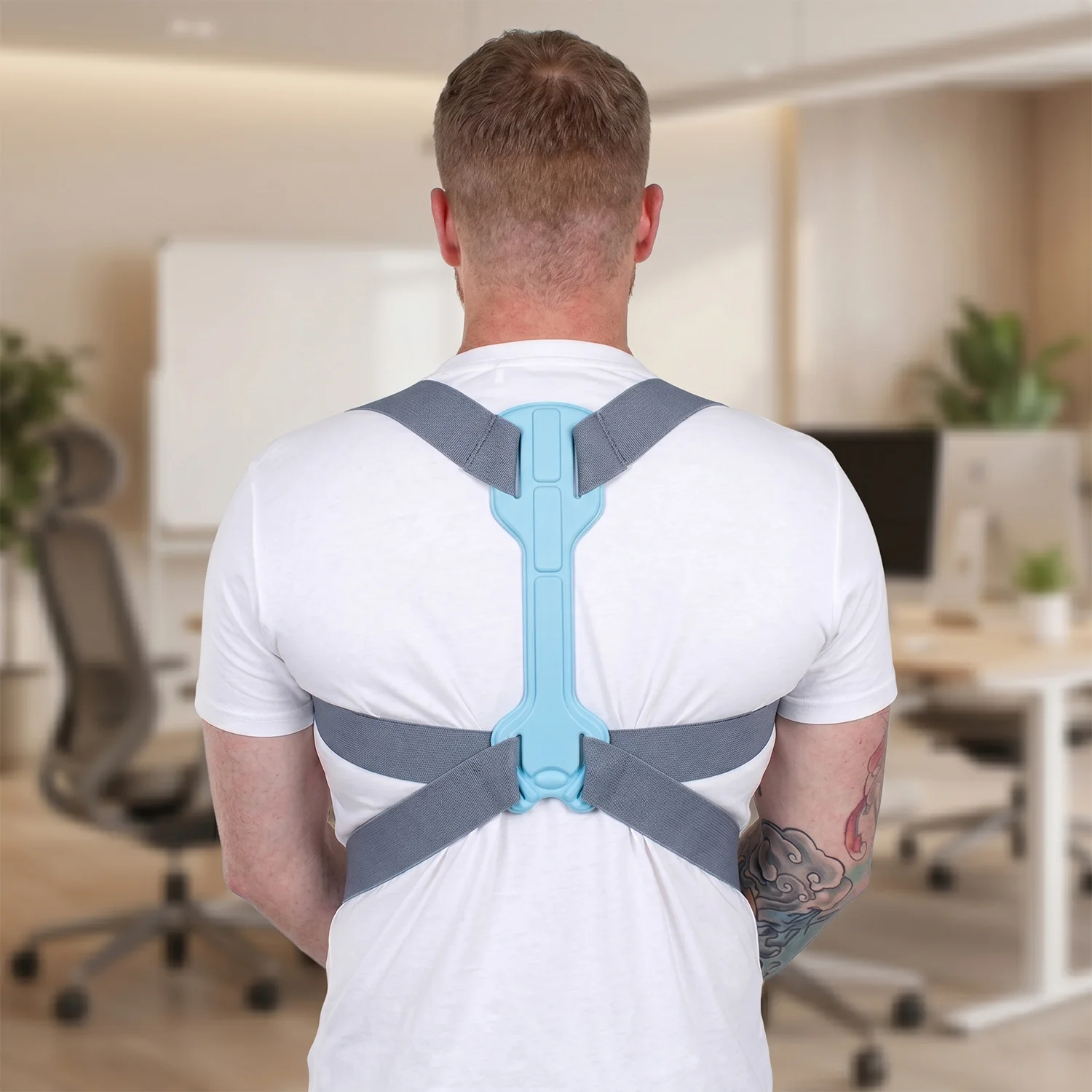 Upper Back Shoulder Spine Alignment Brace Belt for Daily Use - Image 3