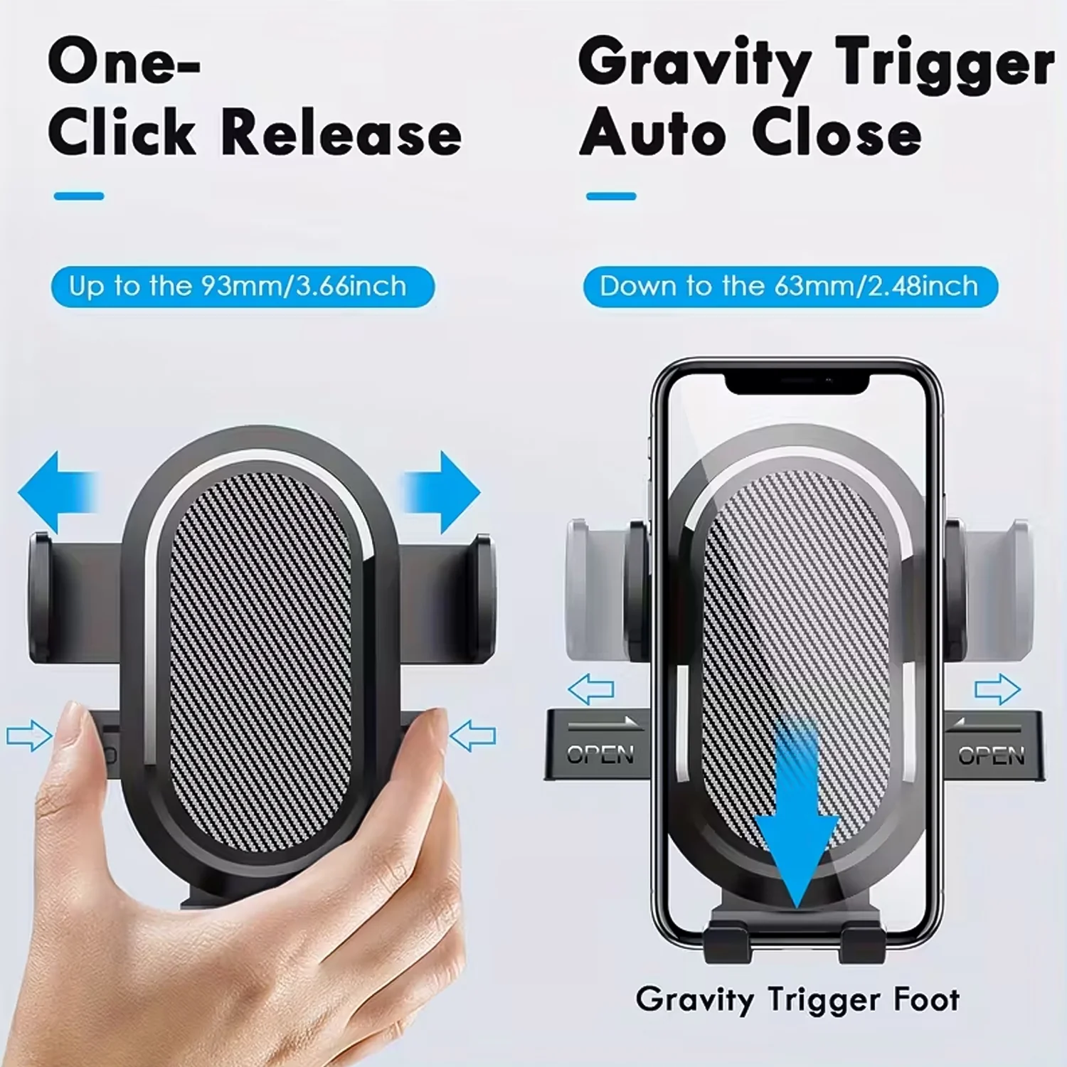 Adjustable Car Mobile Holder - (1 Pc) - Image 8