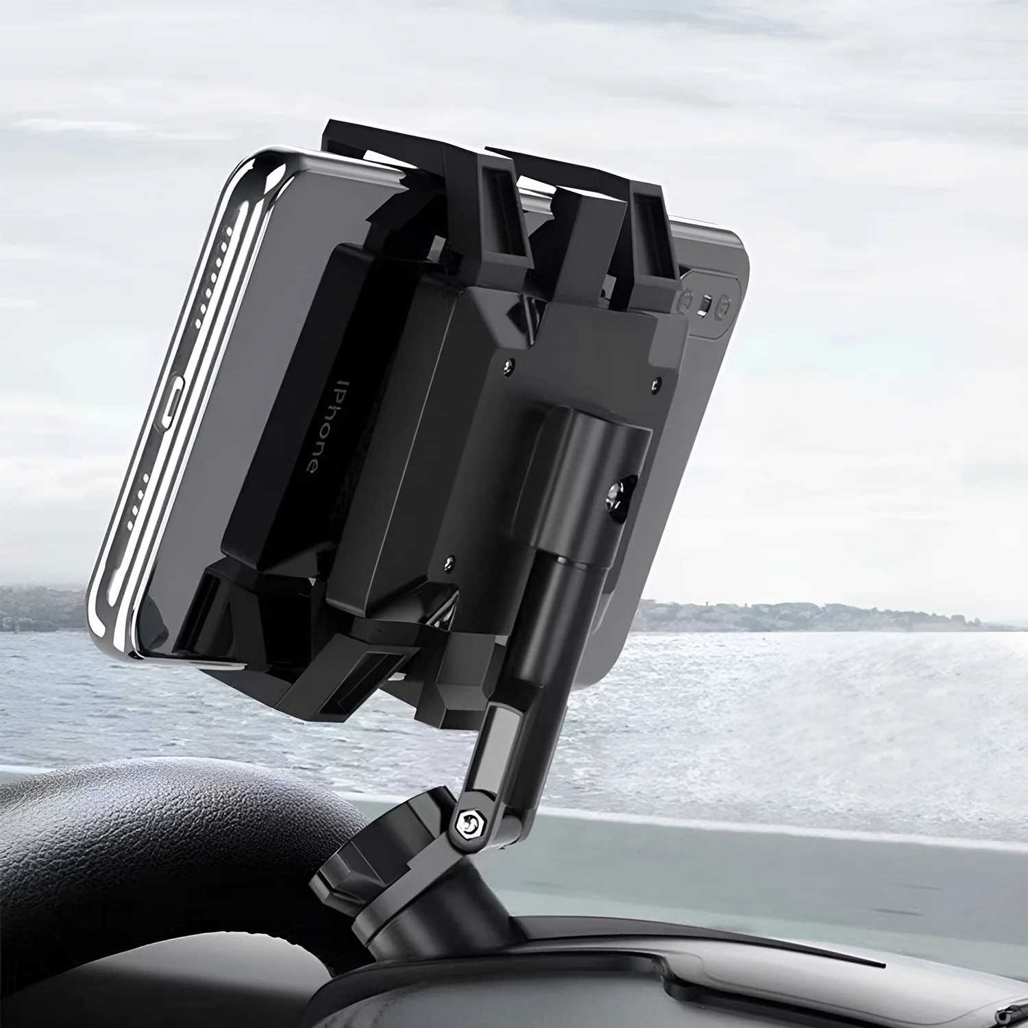 Adjustable Car Mobile Phone Holder Stand Set - Image 4