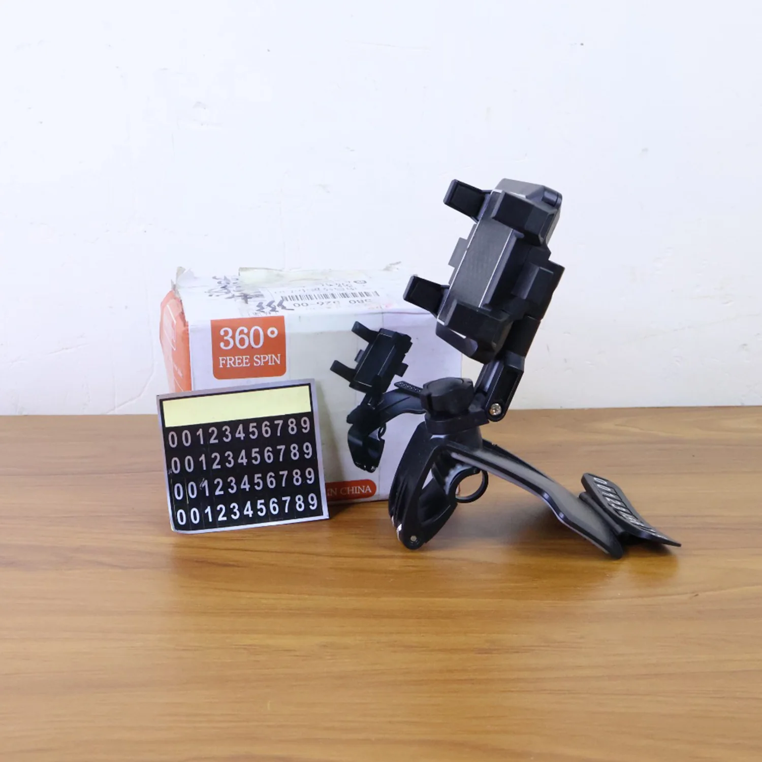 Adjustable Car Mobile Phone Holder Stand Set - Image 8