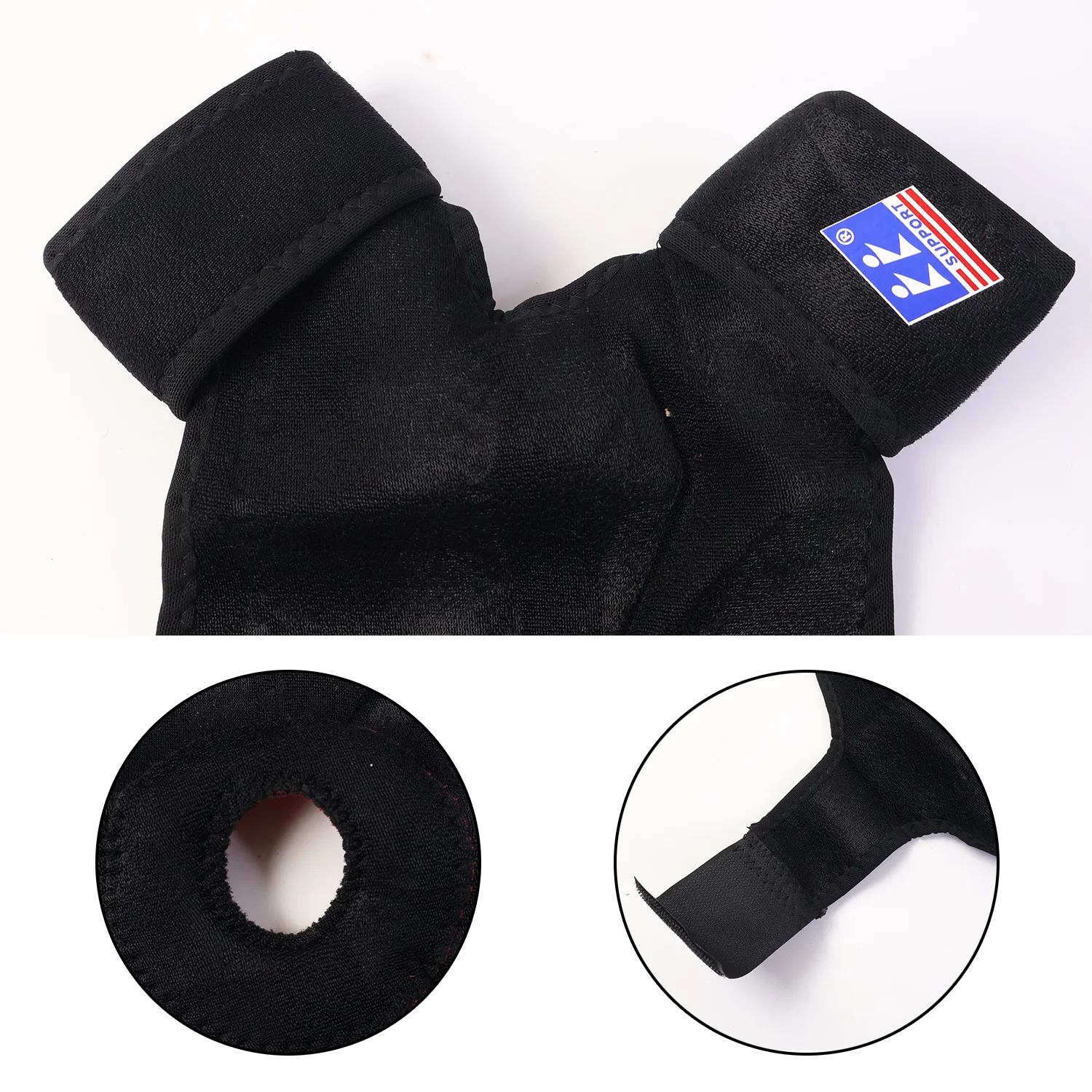 Adjustable Elastic Knee Support Brace (1 Pc) - Image 4