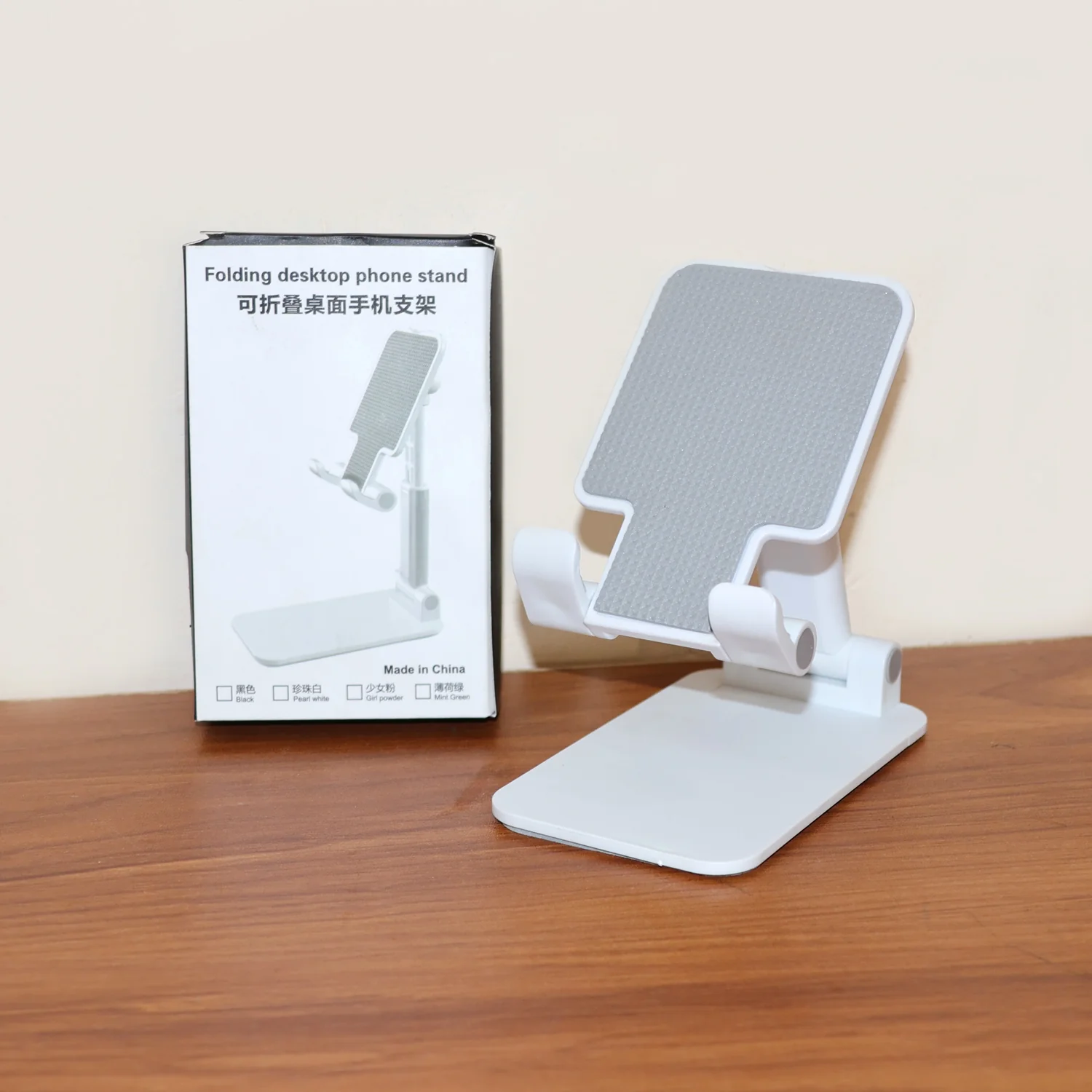Adjustable Foldable Desktop Mobile Stand - (1 Pc) - Image 7
