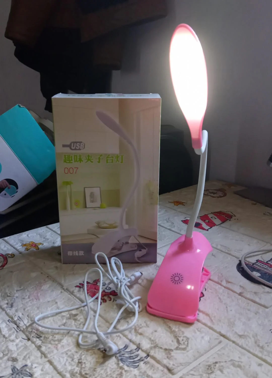 Desk Lamp Adjustable Gooseneck USB Rechargeable 3 modes - Image 10