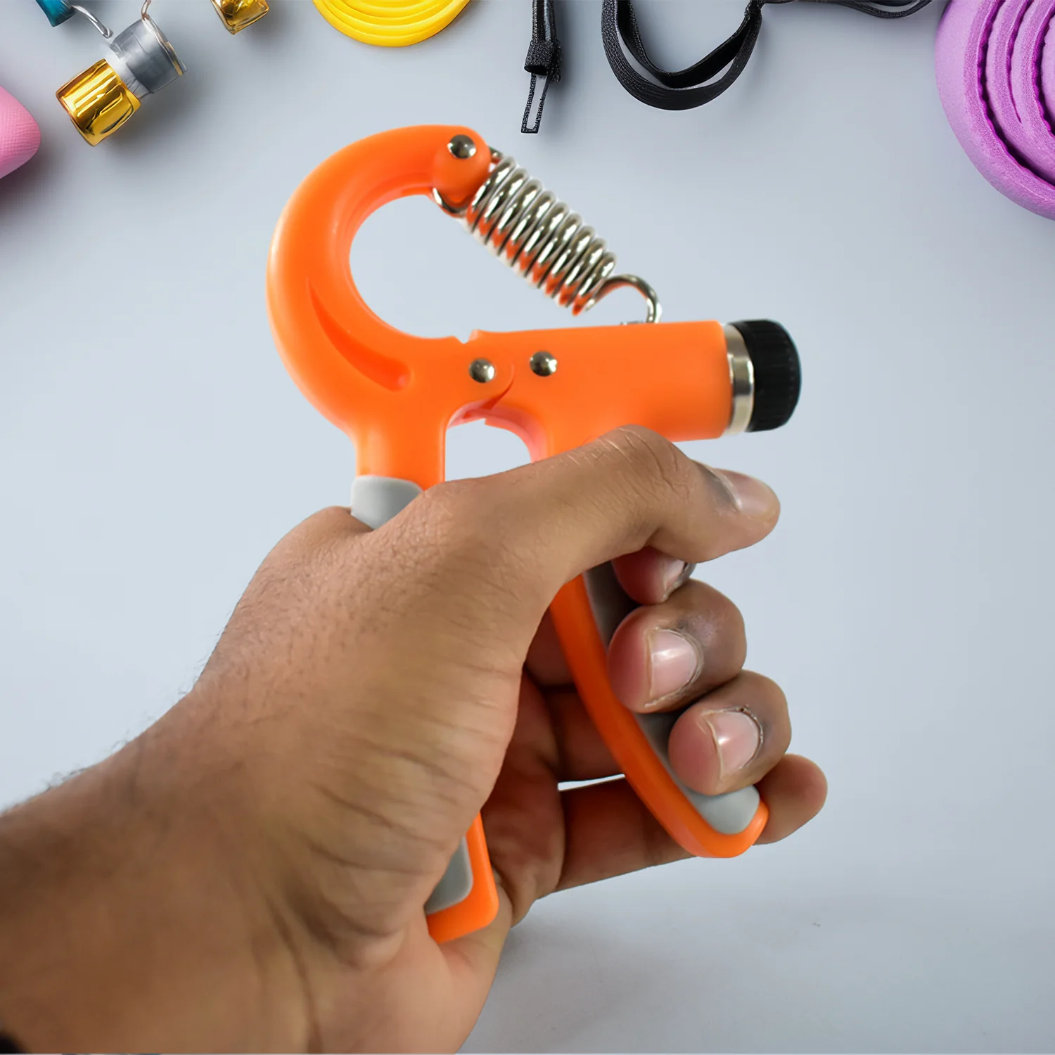 Konex Adjustable Hand Grip Strengthener – 5kg to 60kg Resistance (1 Pc) - Image 6