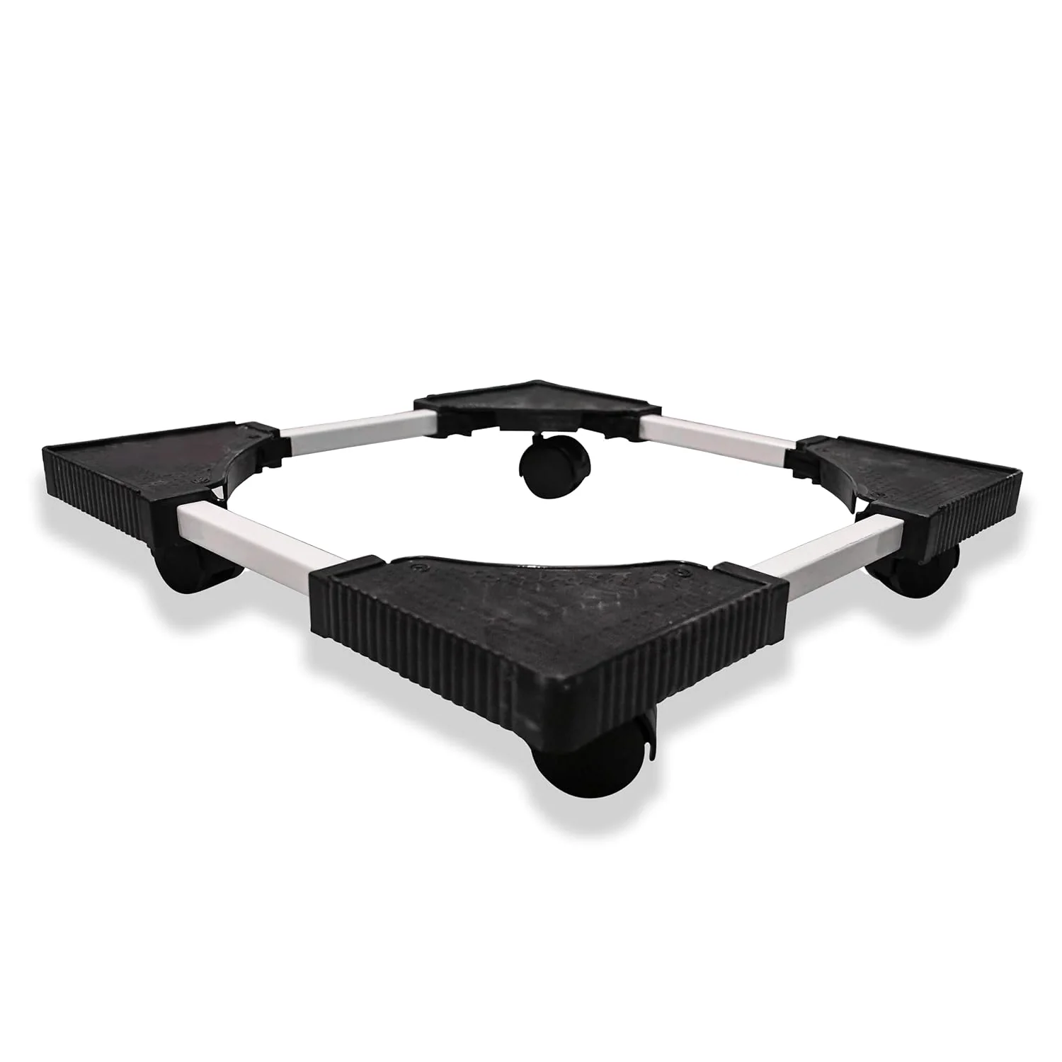 Adjustable Heavy-Duty Fridge and Washing Machine Stand Base Trolley 50x50 cm - Image 5