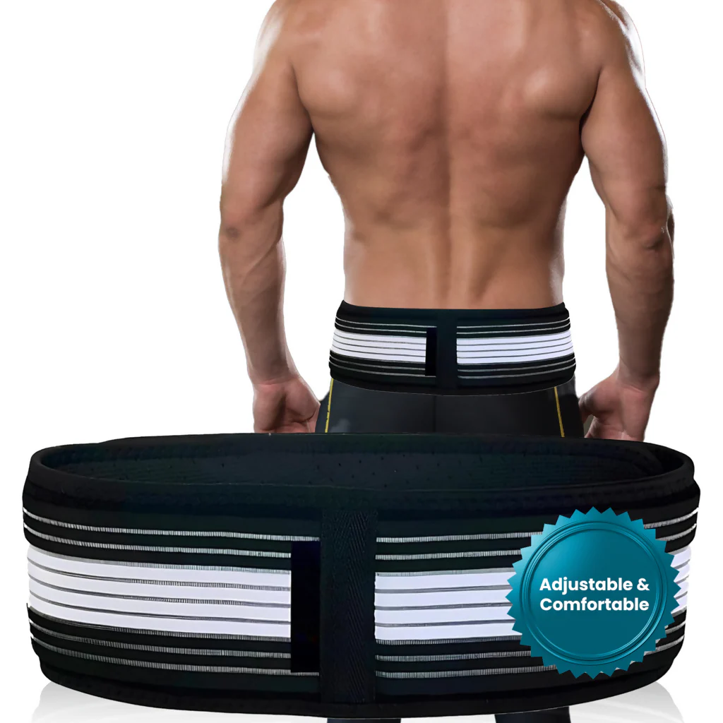 Adjustable Large Size Hip Support Belt for Back & SI Joint Relief - Image 3