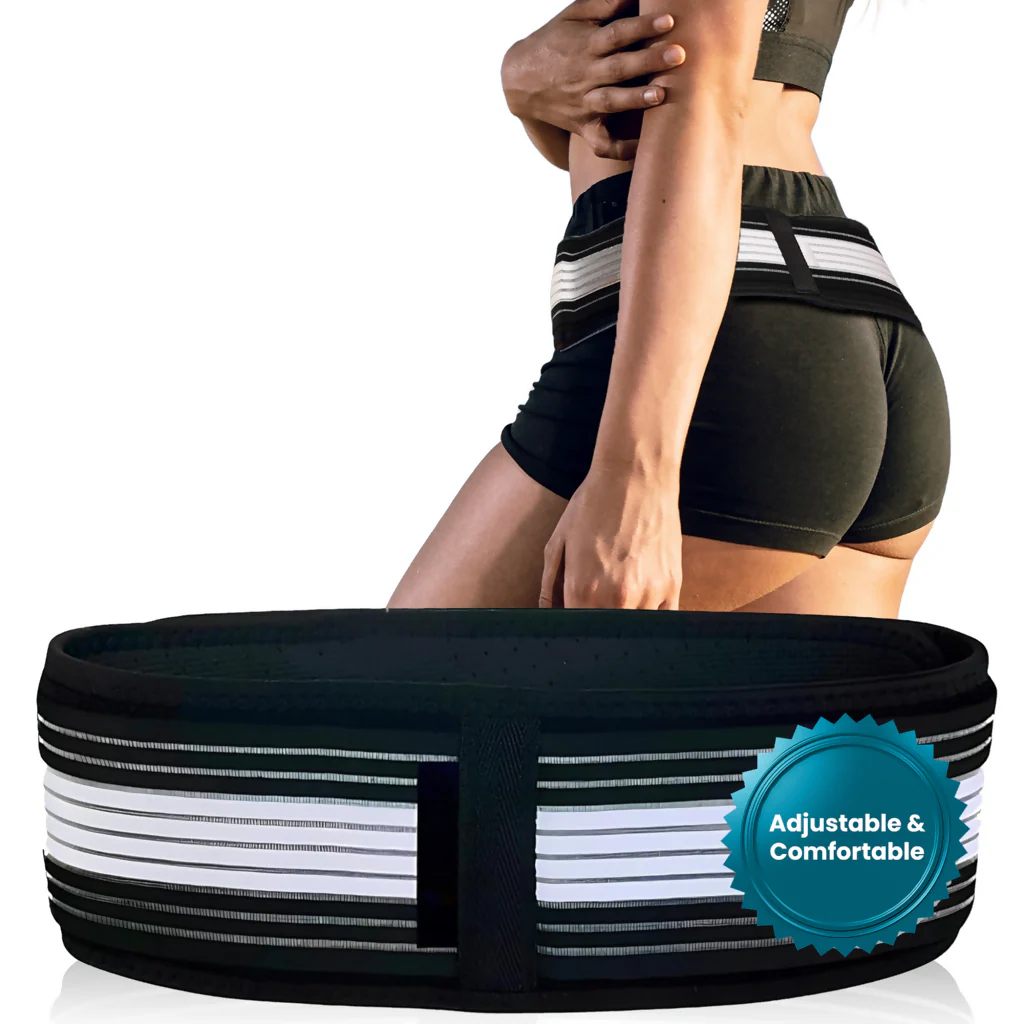 Adjustable Large Size Hip Support Belt for Back & SI Joint Relief - Image 5