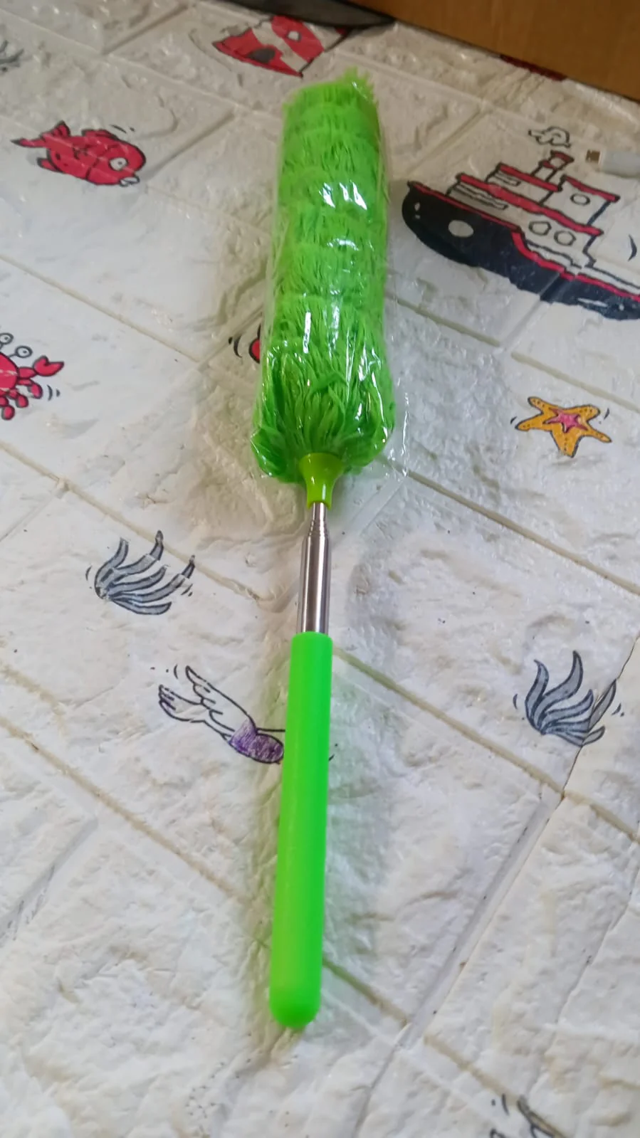 Adjustable Long Handle, Microfiber Duster for Cleaning, Microfiber Hand Duster Washable Microfiber Cleaning Tool Extendable Dusters for Cleaning Office, Car, Computer, Air Condition, Washable Duster - Image 7