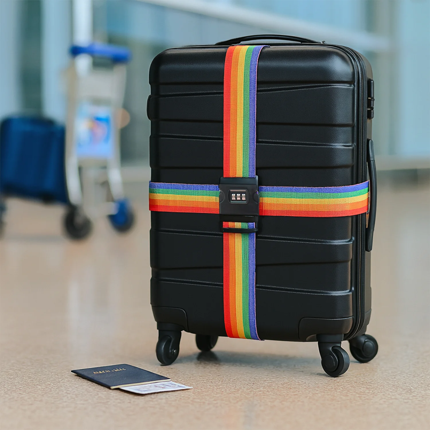 Adjustable Luggage Security Strap - (1 Pc) - Image 3