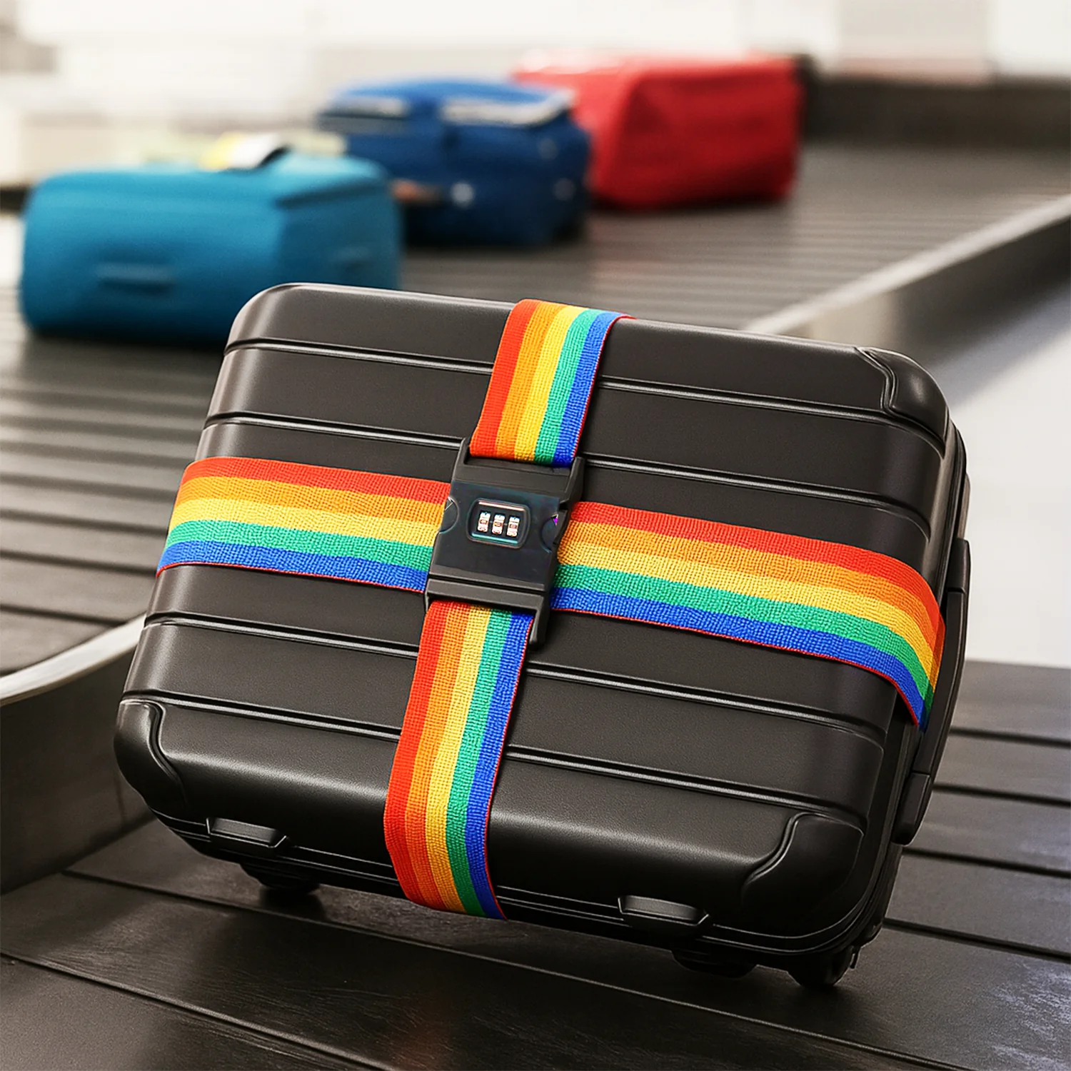 Adjustable Luggage Security Strap - (1 Pc) - Image 4
