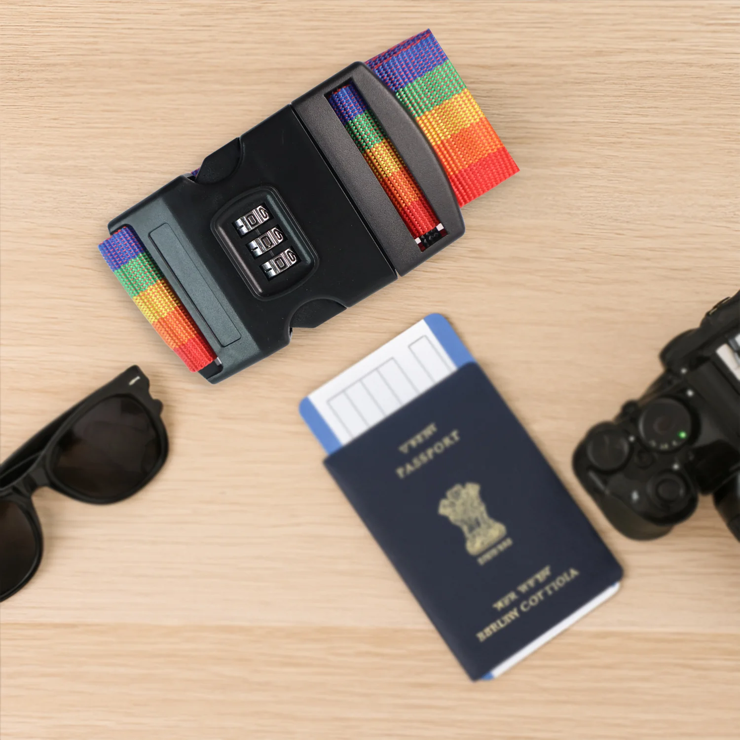 Adjustable Luggage Security Strap - (1 Pc) - Image 6