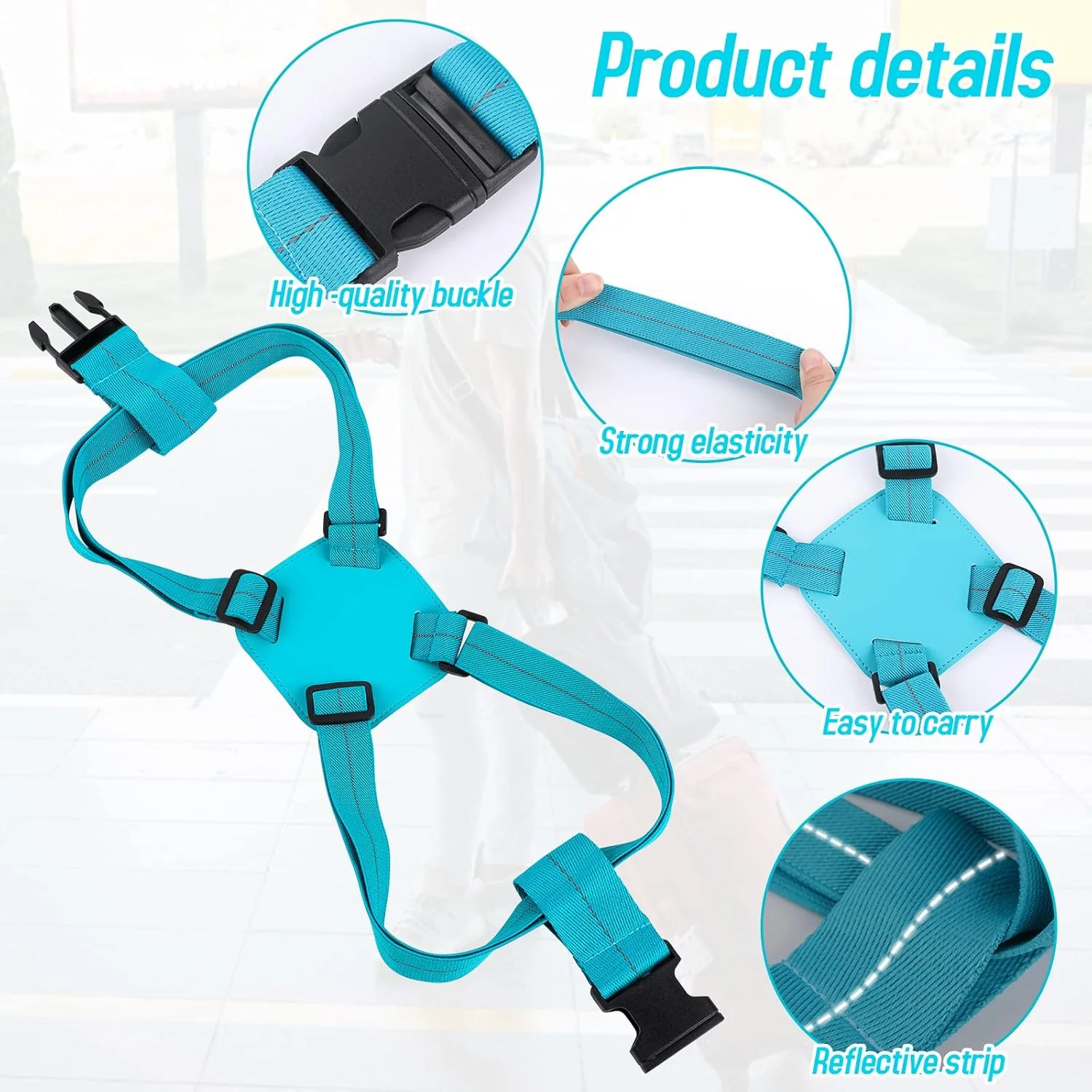 Adjustable Luggage Travel Bag Strap Belt - (1 Pc) - Image 9