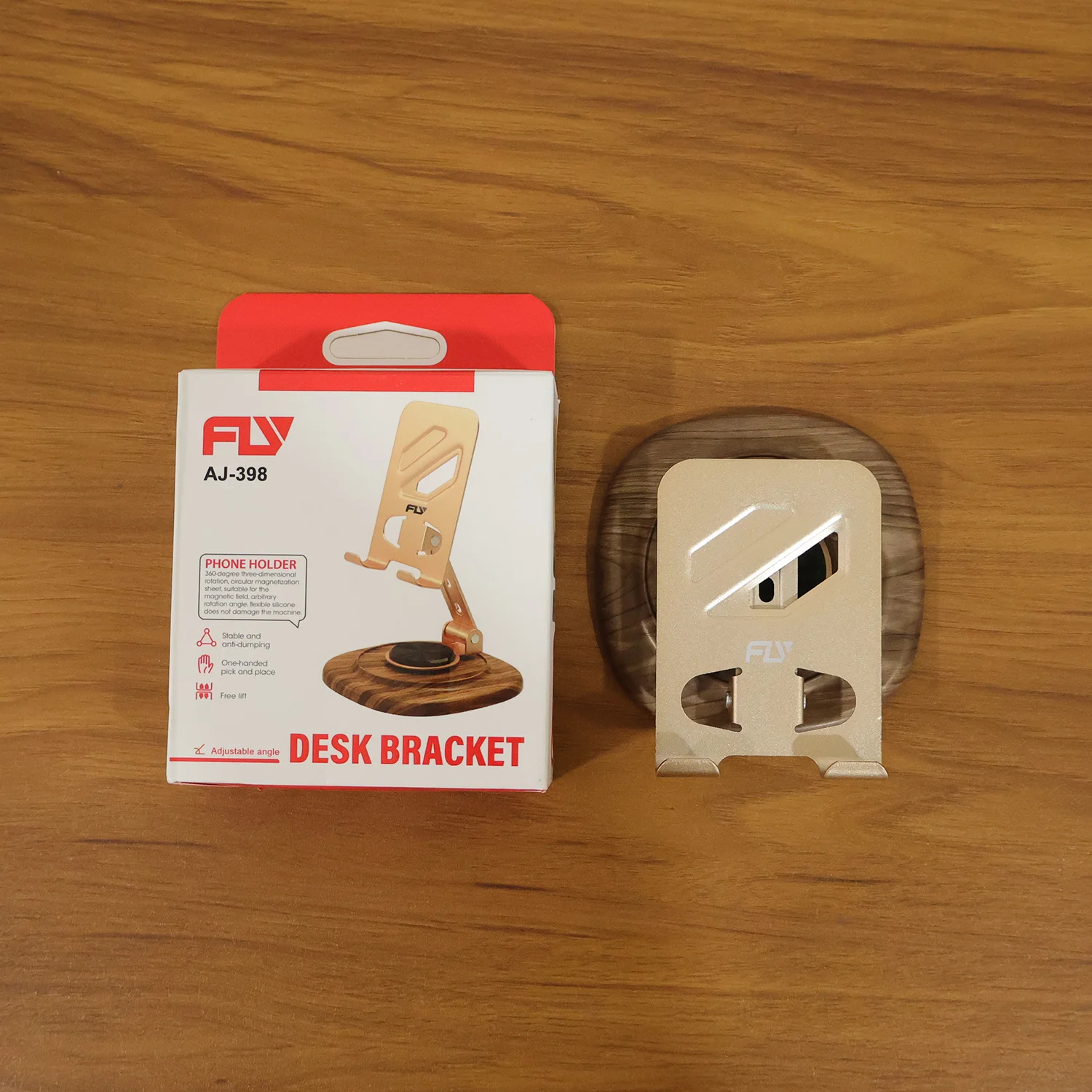 Adjustable Metal Desk Phone Stand with Plastic Base (1 Pc) - Image 8