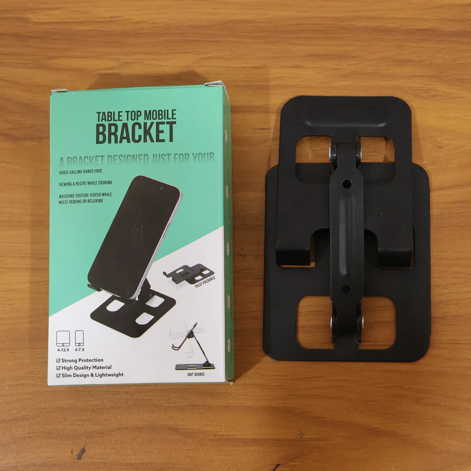 Adjustable Metal Table Top Mobile Stand (1 Pc) - Image 9