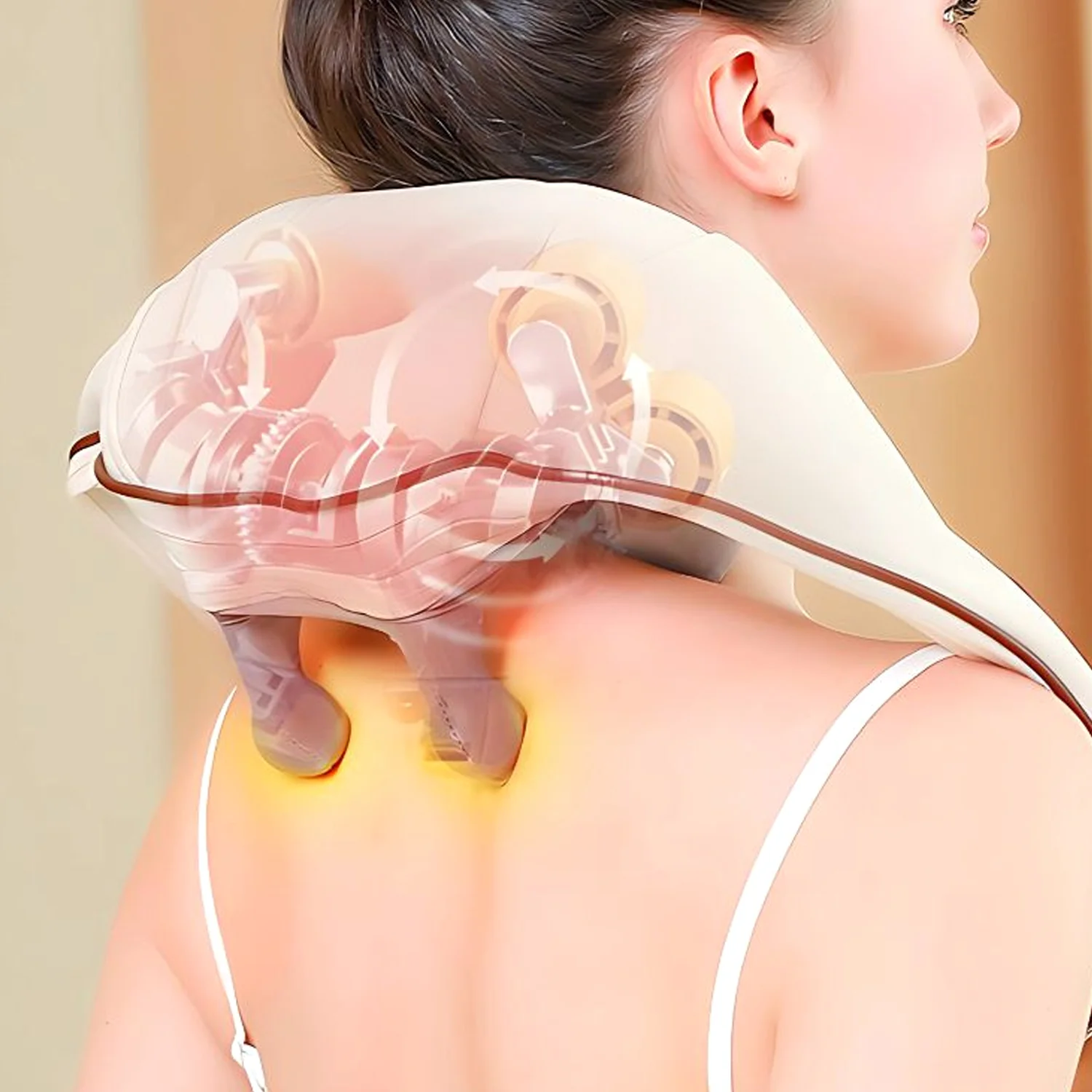 Adjustable Neck & Shoulder Massager Small Belt (1 Pc) - Image 6