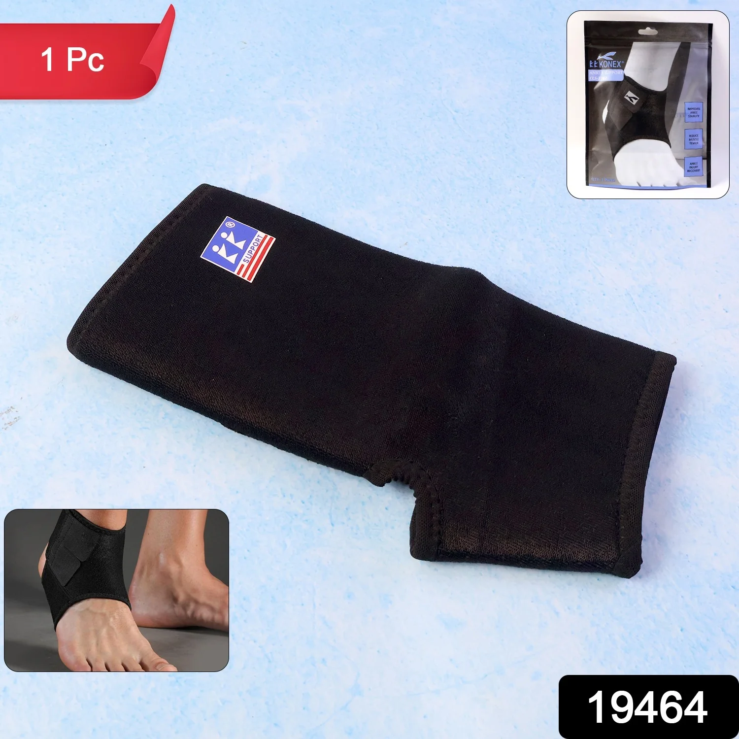 Adjustable Open-Patella Knee Support Brace (1 Pc) - Image 2