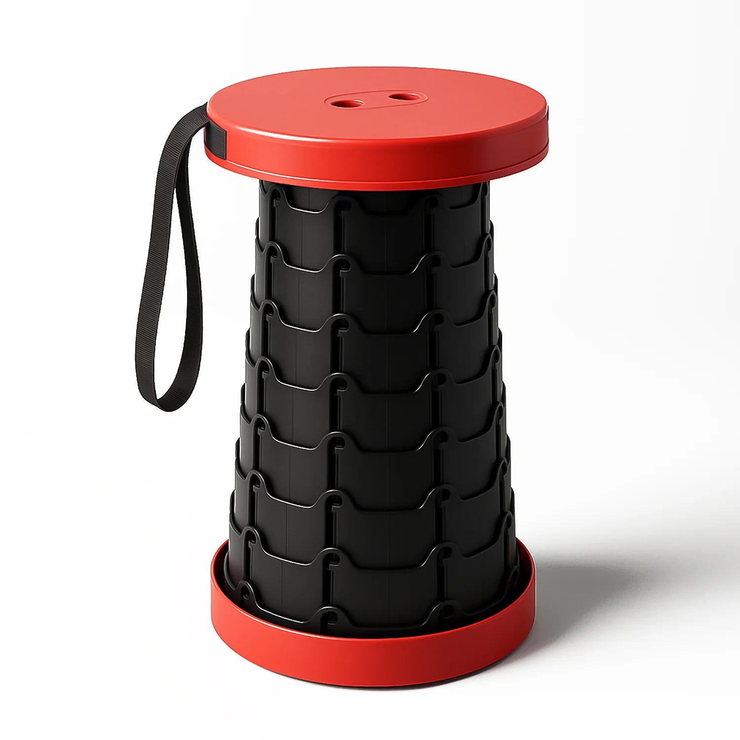 Adjustable Portable Telescopic Folding Stool (1 Pc) - Image 5