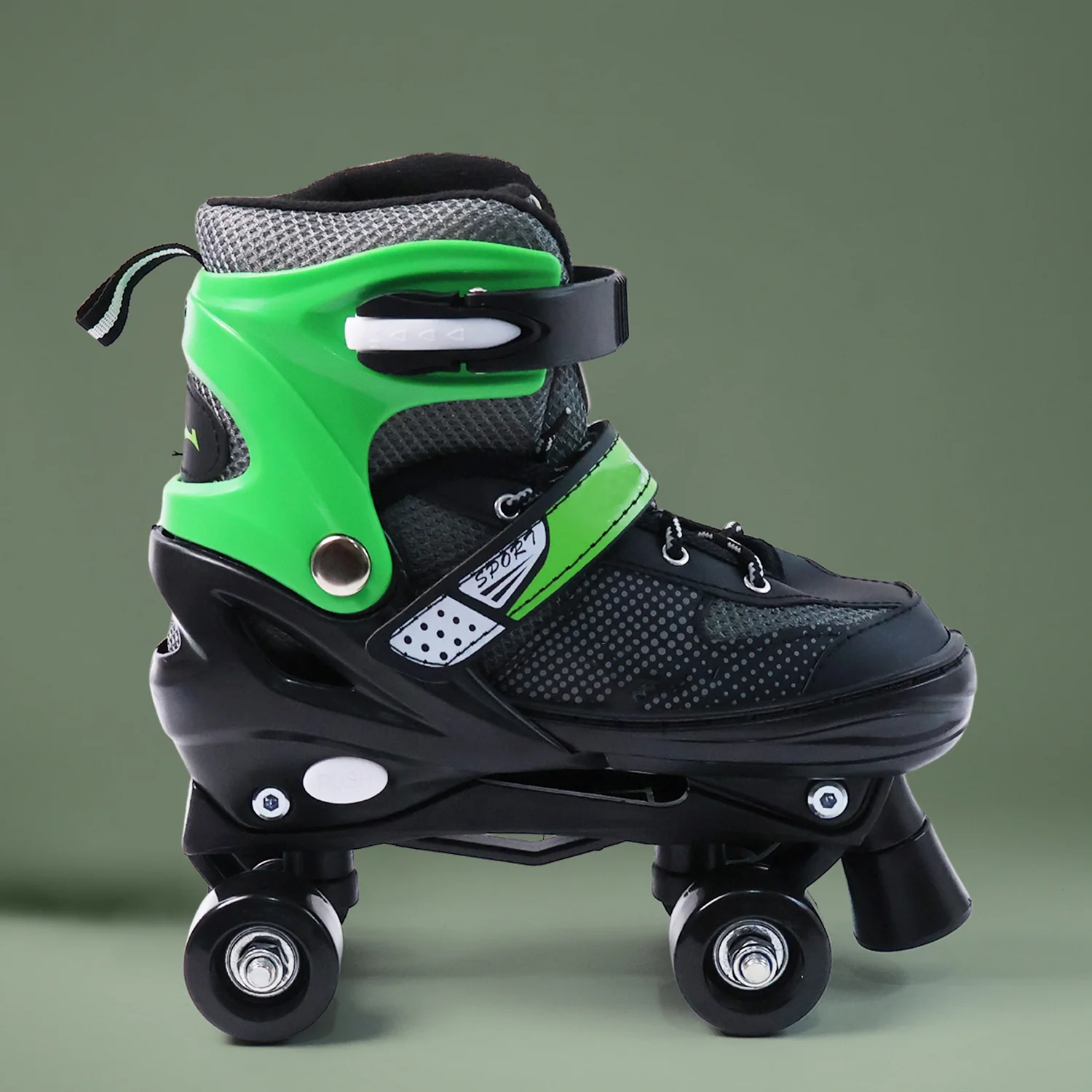 Adjustable Quad Roller Skates for Kids (Large / 1 Pair) - Image 4